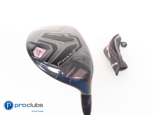 New! Ladies Cobra F-MAX Airspeed 29* 6 Hybrid w/HC -Cobra 45g Ladies Flex 317931