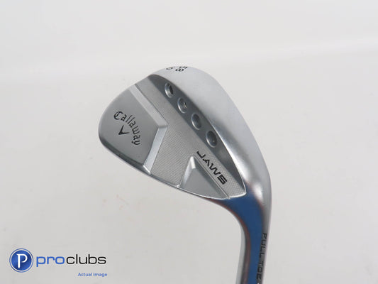 Nice! Callaway JAWS Full Toe 58*(10*) Wedge Chrome- DG Spinner Wedge Flex 346162