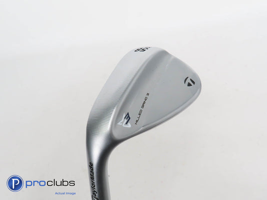 Nice Left Handed TaylorMade Milled Grind 3 58*(11*) WEDGE S200 Stiff Flex 369924