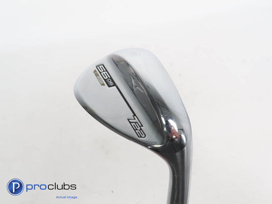 Nice Mizuno T22 Chrome 56*(6*) WEDGE C-Grind -Tour Issue S400 Stiff Flex 369091