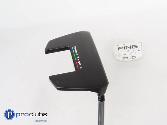 Nice! PING PLD Prime Tyne 4 Black 34" Putter w/Cover - Strong Arc 371985