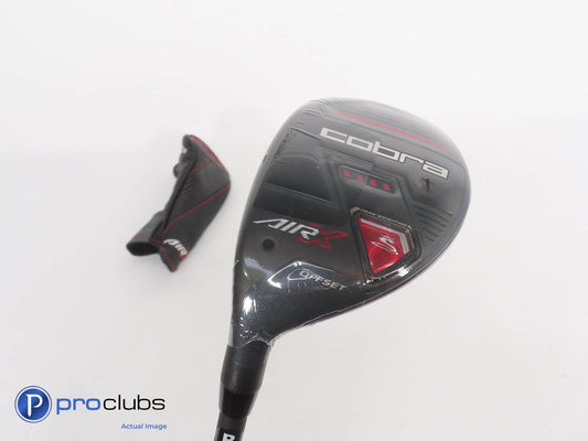 New! Left Handed Cobra Air-X Offset 22* 4 Hybrid w/ HC - 50g Reg Flex - 338455