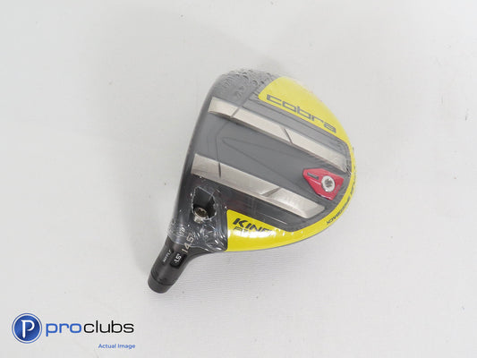 New! Left Handed Tour Issue Cobra King F9 14.5* 3 Wood - Head w/ Adapter 301481