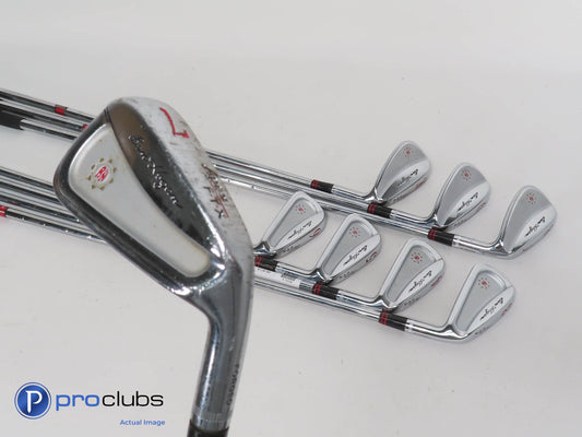 Ben Hogan APEX FTX Forged 4-EW IRON SET - DG S300 Stiff Flex Steel +1/2" 407378