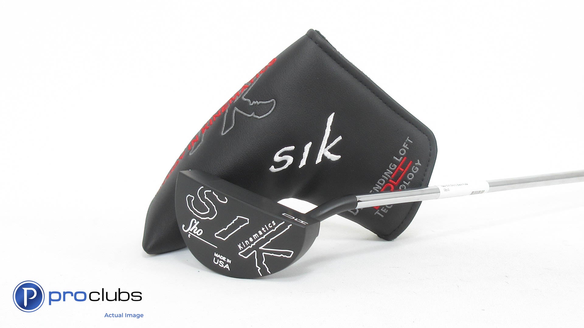New! SIK Sho C Series Black Swept Neck 33" Putter w/ HC (Flange Line) - 368237