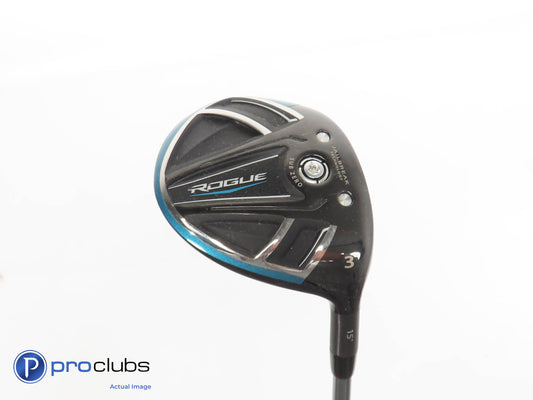 Tour Issue Callaway ROGUE 15* 3 WOOD - HZRDUS T800 65g Regular Flex 376322