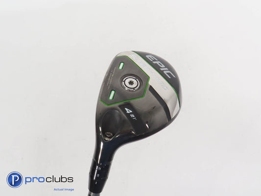 Left Handed Callaway Epic 21* 4 Super Hybrid -Steelfiber i70 Regular Flex 342701