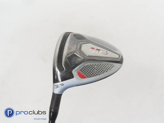 Left Handed TaylorMade M6 15* 3 Wood - Mitsubishi C6 Blue 50g Stiff Flex 359141