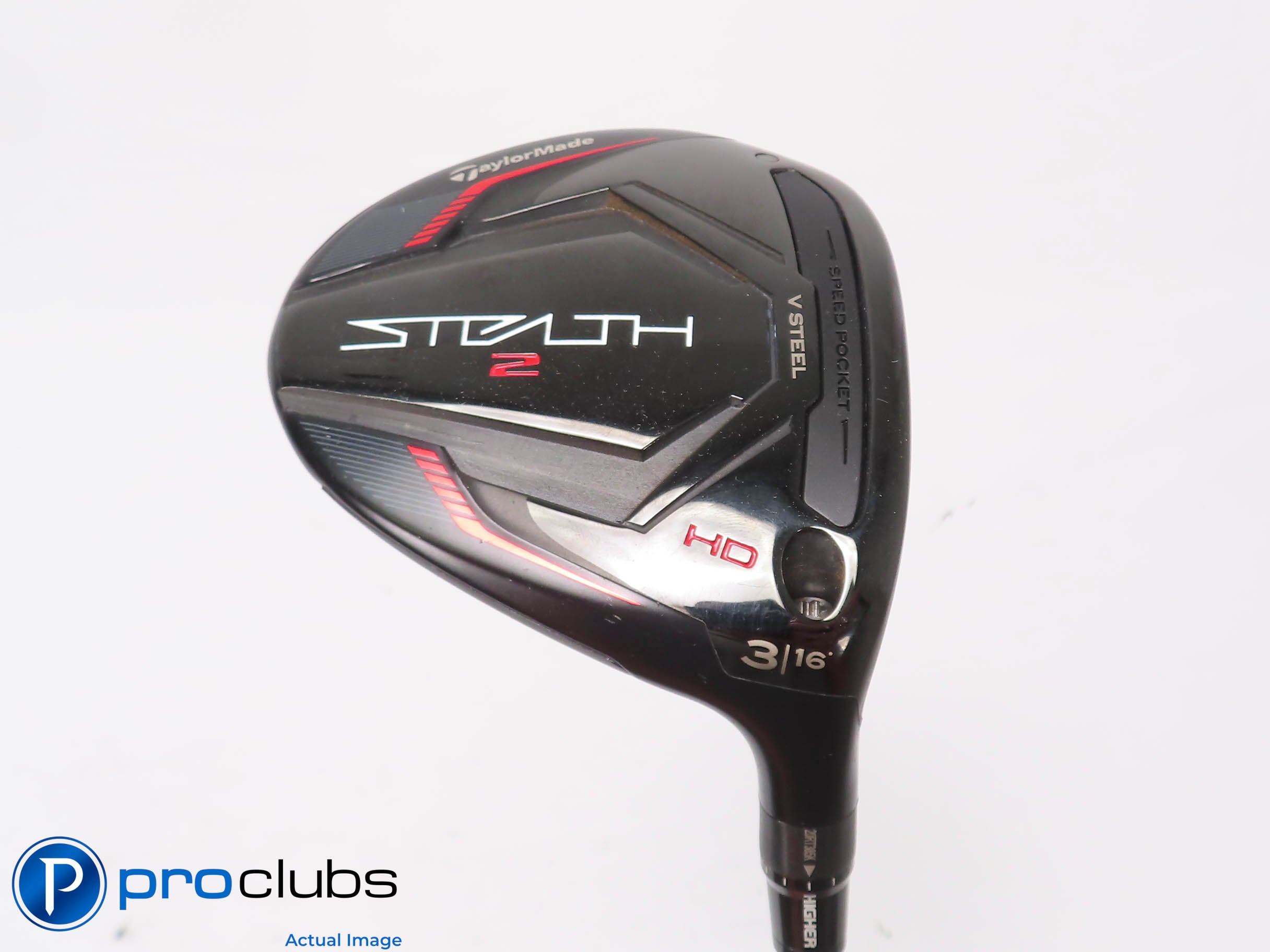 TaylorMade Stealth2 HD 16* 3 Wood - Fuji Pro 2.0 Tour Spec 8-S Stiff - 453530