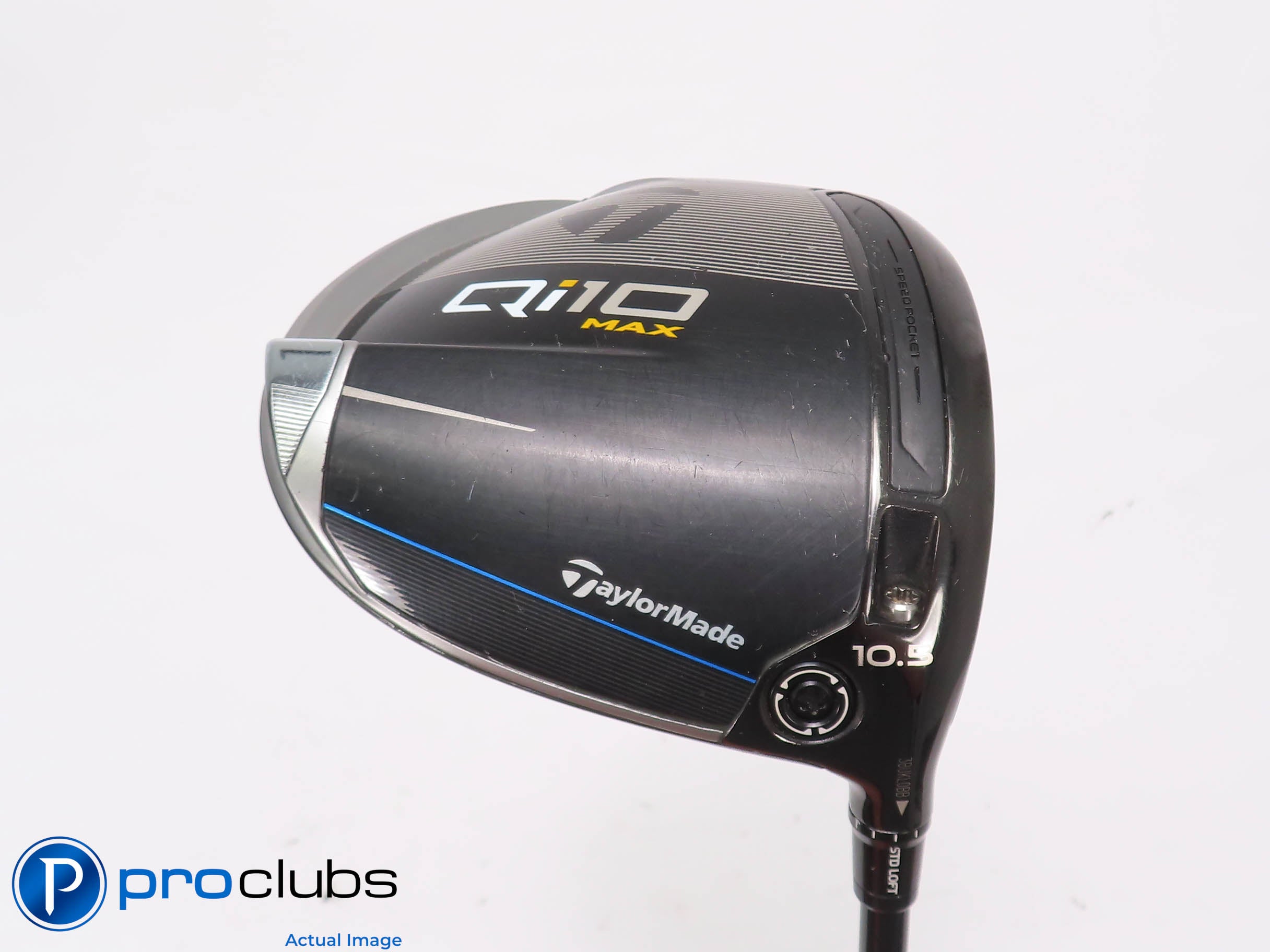 TaylorMade Qi10 MAX 10.5* DRIVER - Fujikura Ventus TR Red 5R Regular Flex 453514