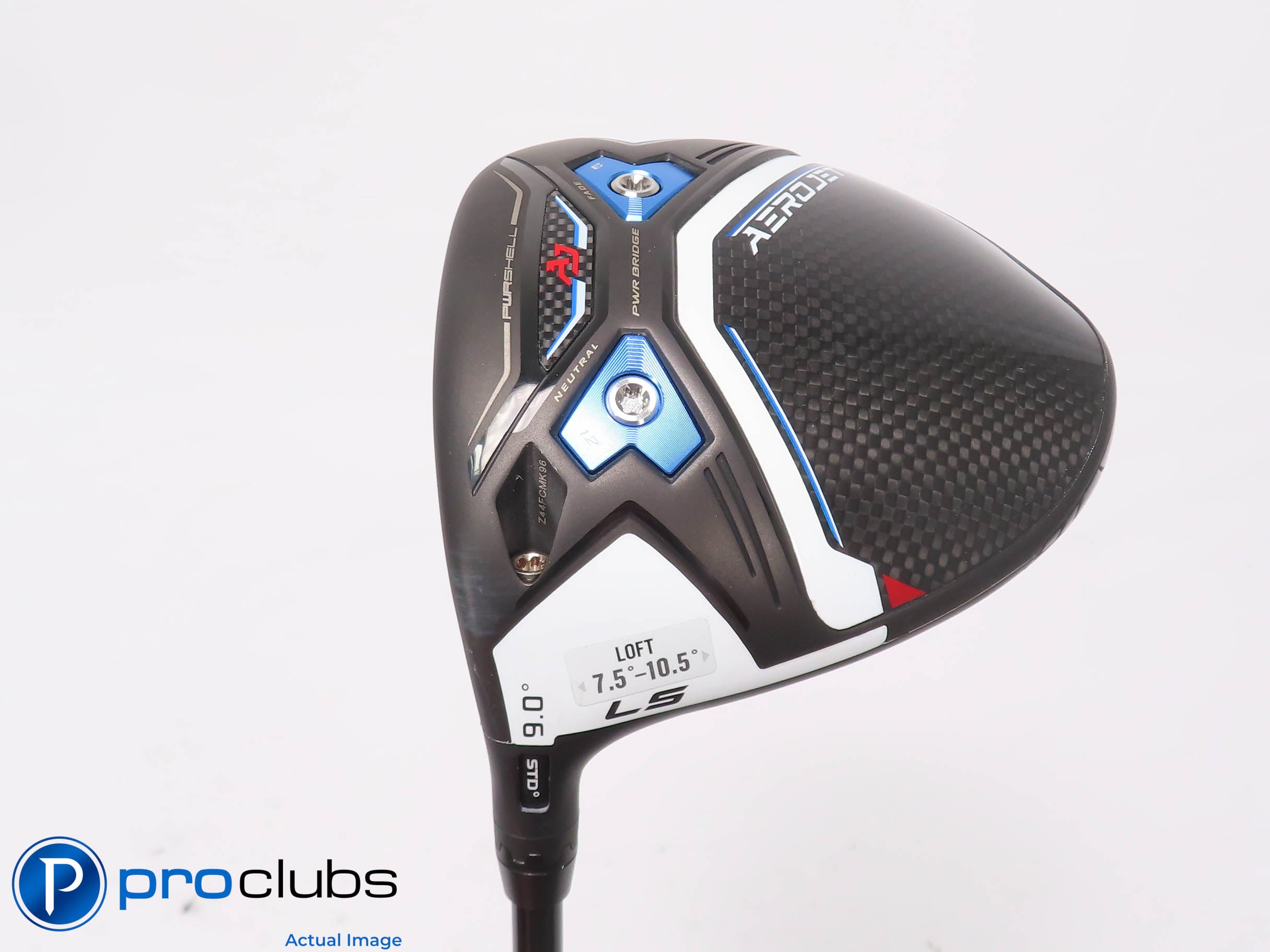 Left Handed Cobra AEROJET LS 9* DRIVER - Kai'li Blue 60 Stiff Flex 452503