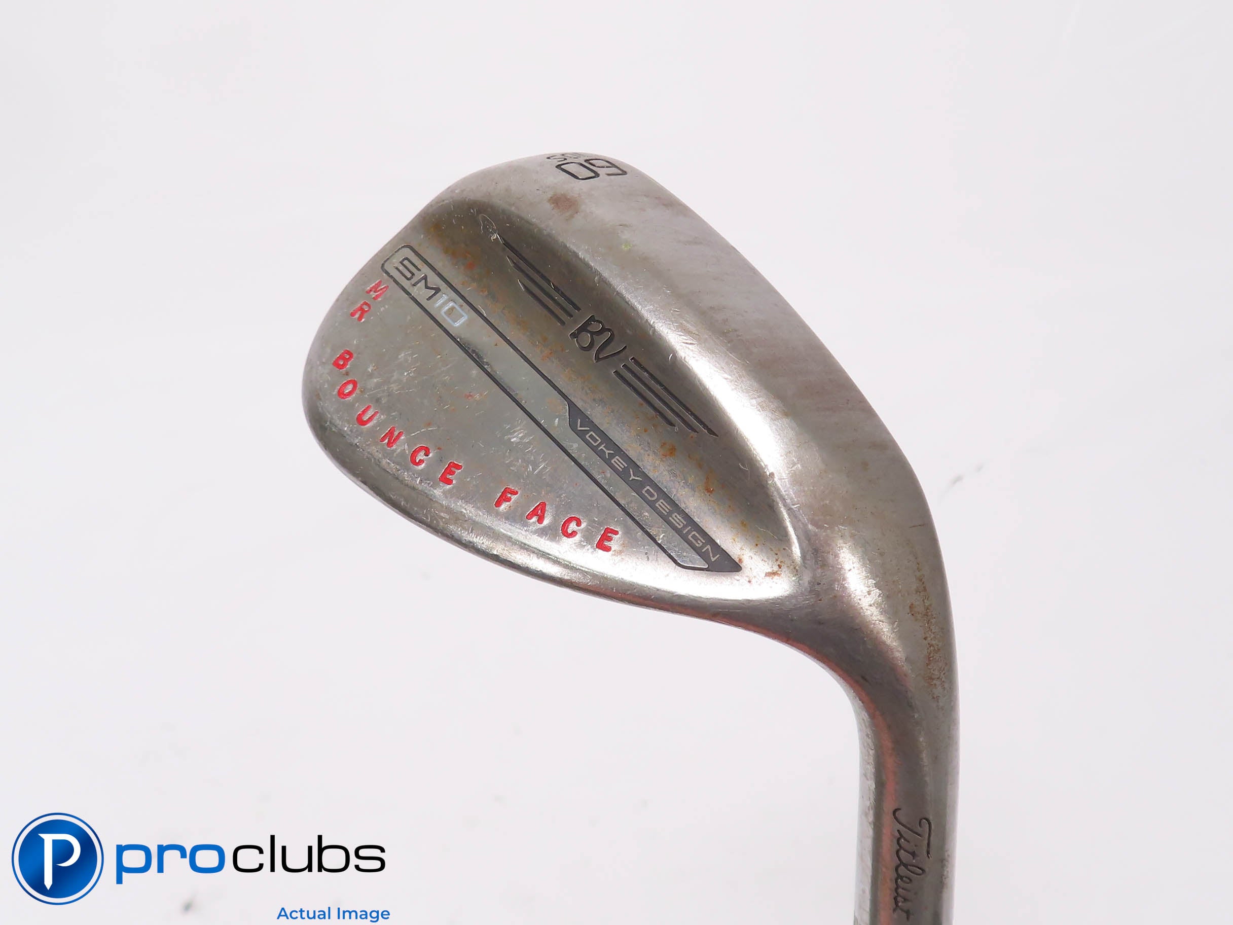 Nice Titleist Vokey SM10 RAW 60*(10*) WEDGE S-Grind - DG S400 Stiff Flex 453502