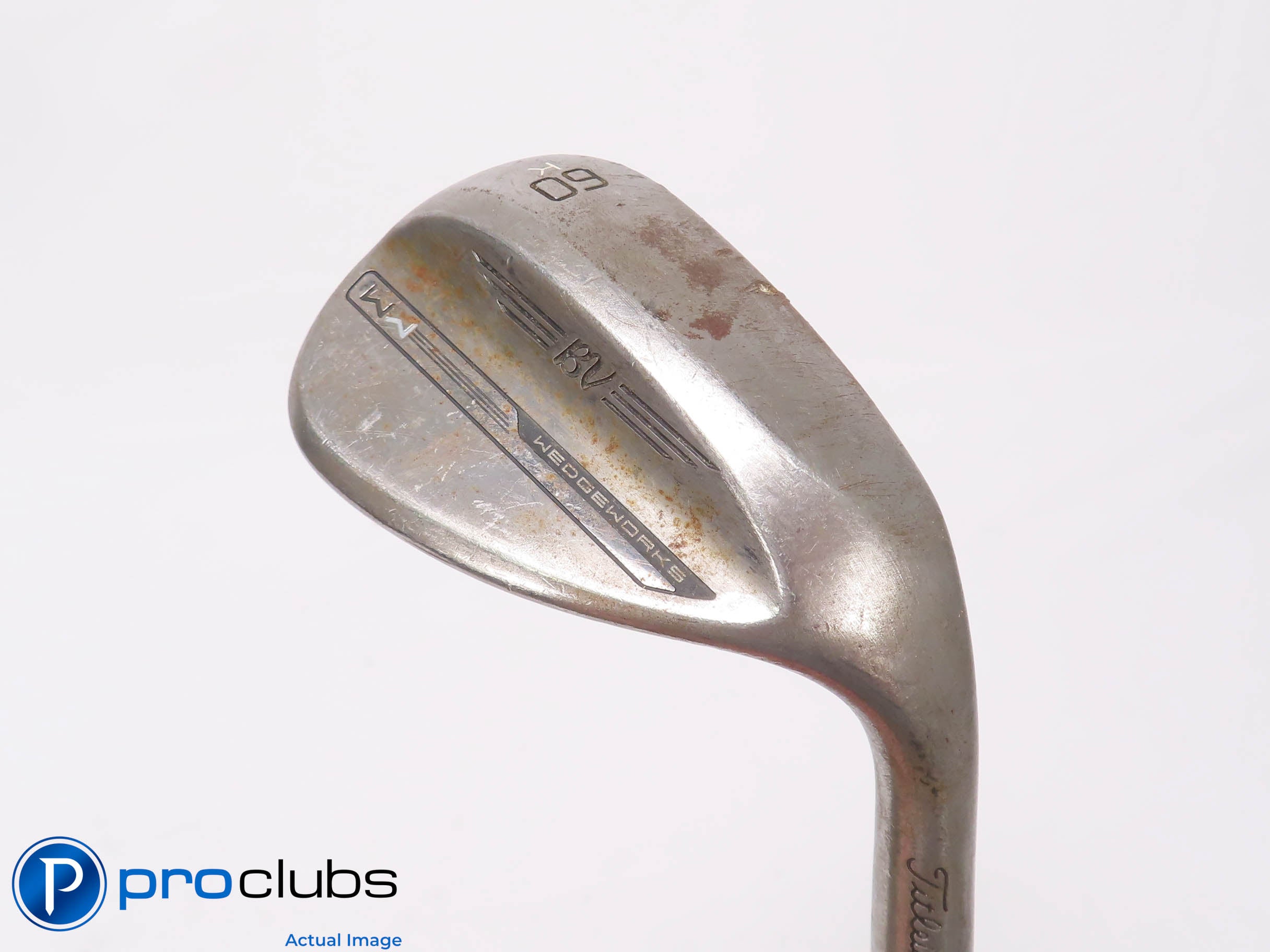 Titleist Vokey WEDGEWORKS RAW 60*(6*) WEDGE K-Grind - Vokey Wedge Flex 453407