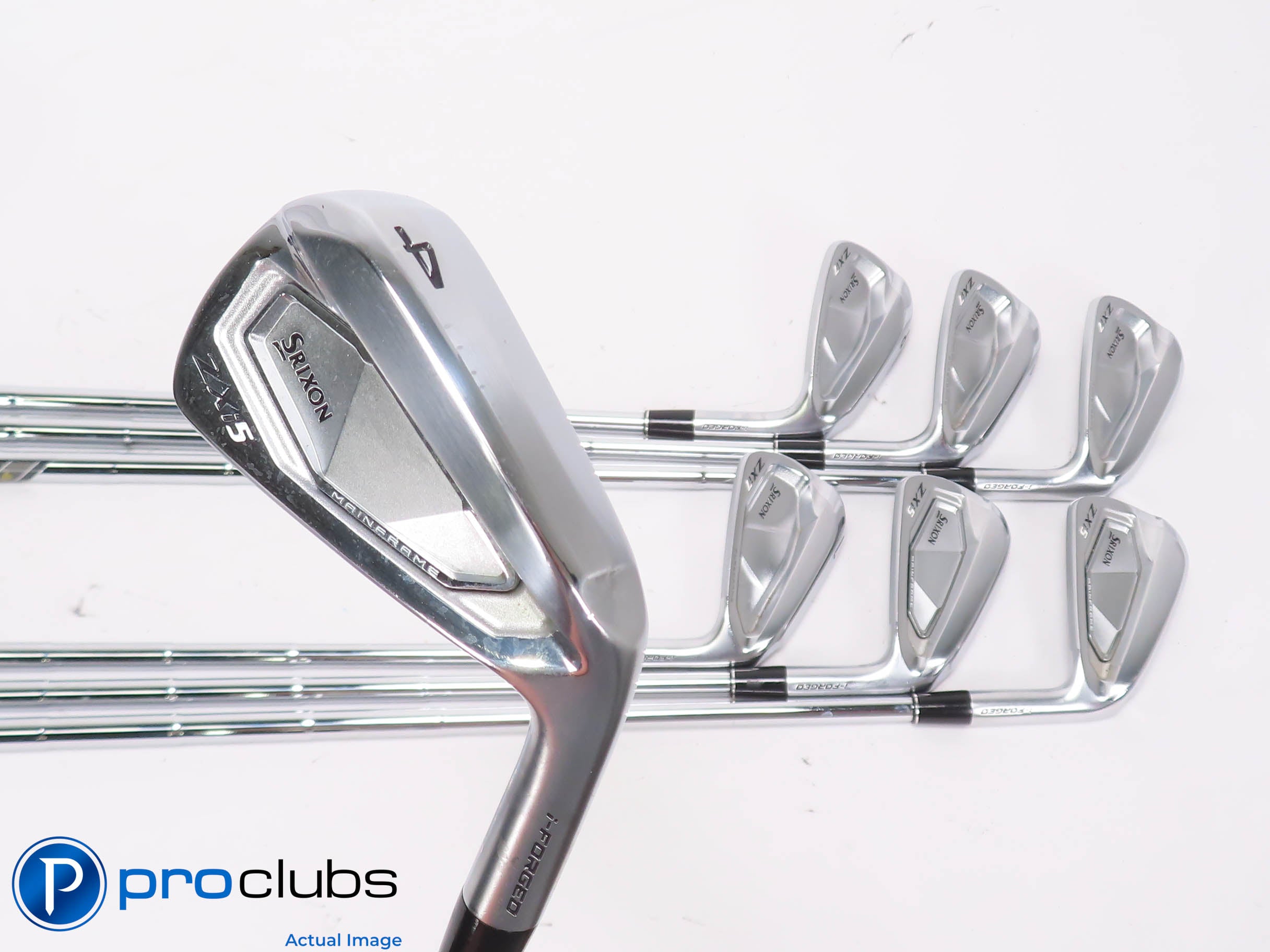 Nice Srixon ZXi5/ZXi7 4-PW Combo IRON SET - DG MID 115 X100 X-Flex Steel 453404