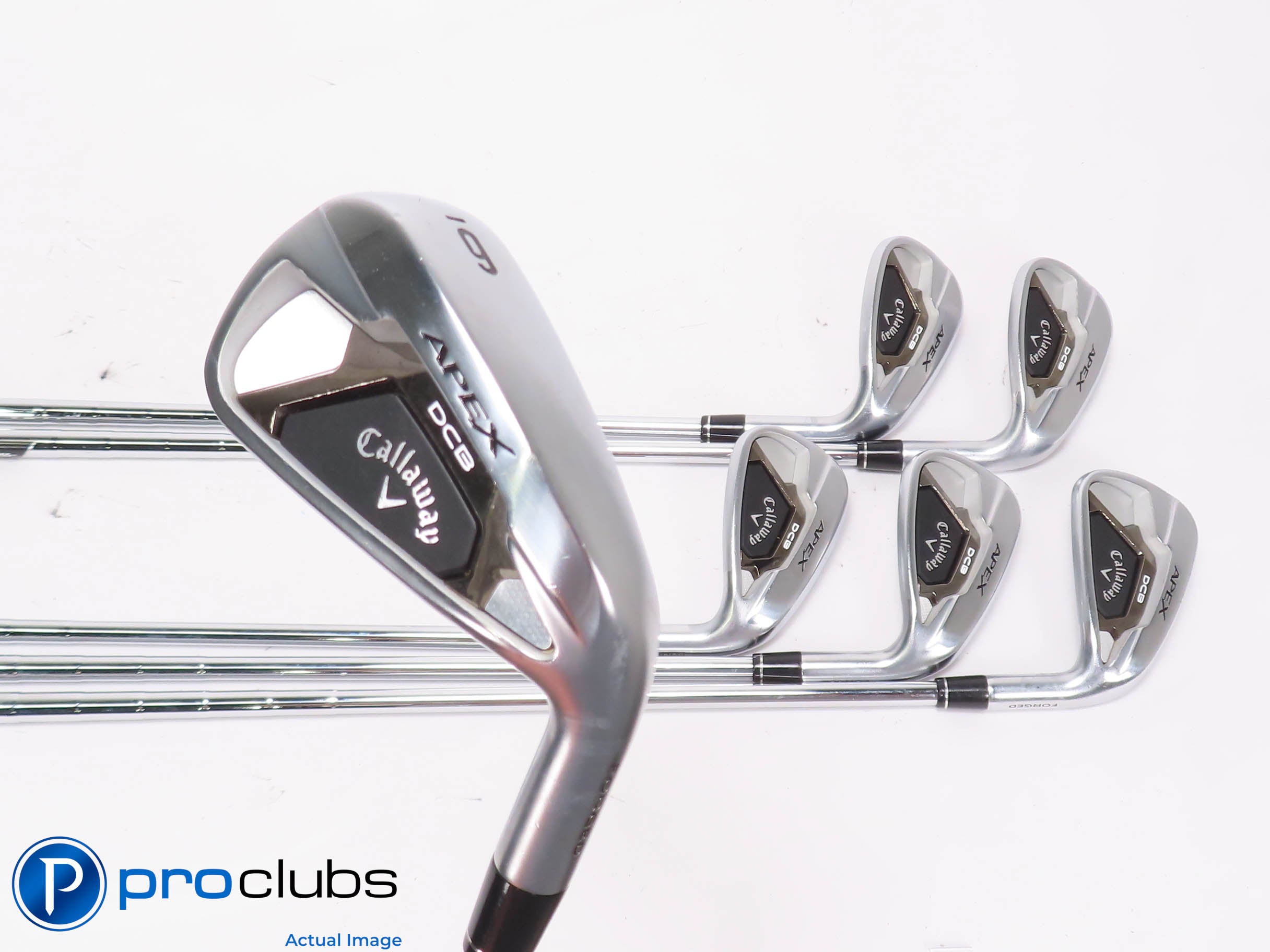 Nice Callaway '21 APEX DCB 6-PW,AW IRON SET Elevate 85 Regular Flex Steel 453503