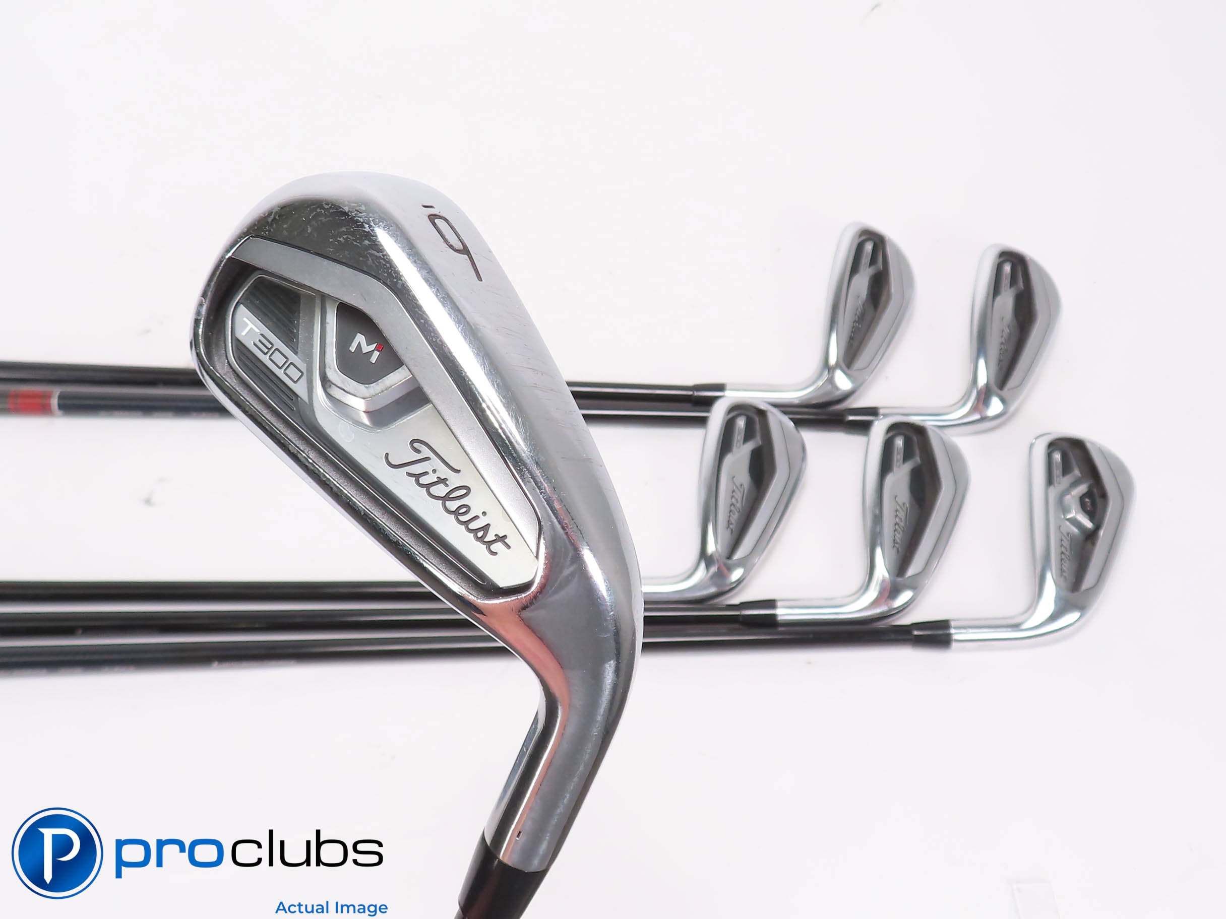 Titleist '21 T300 6-PW,GW IRON SET - Tensei AV Senior Flex Graphite +1" 453637