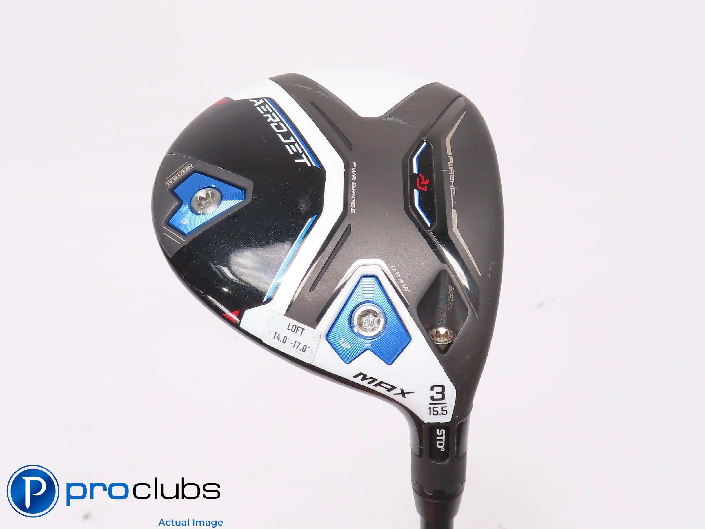 Cobra AEROJET MAX 15.5* 3 Wood - UST Helium Black 5F3 Regular Flex #453025