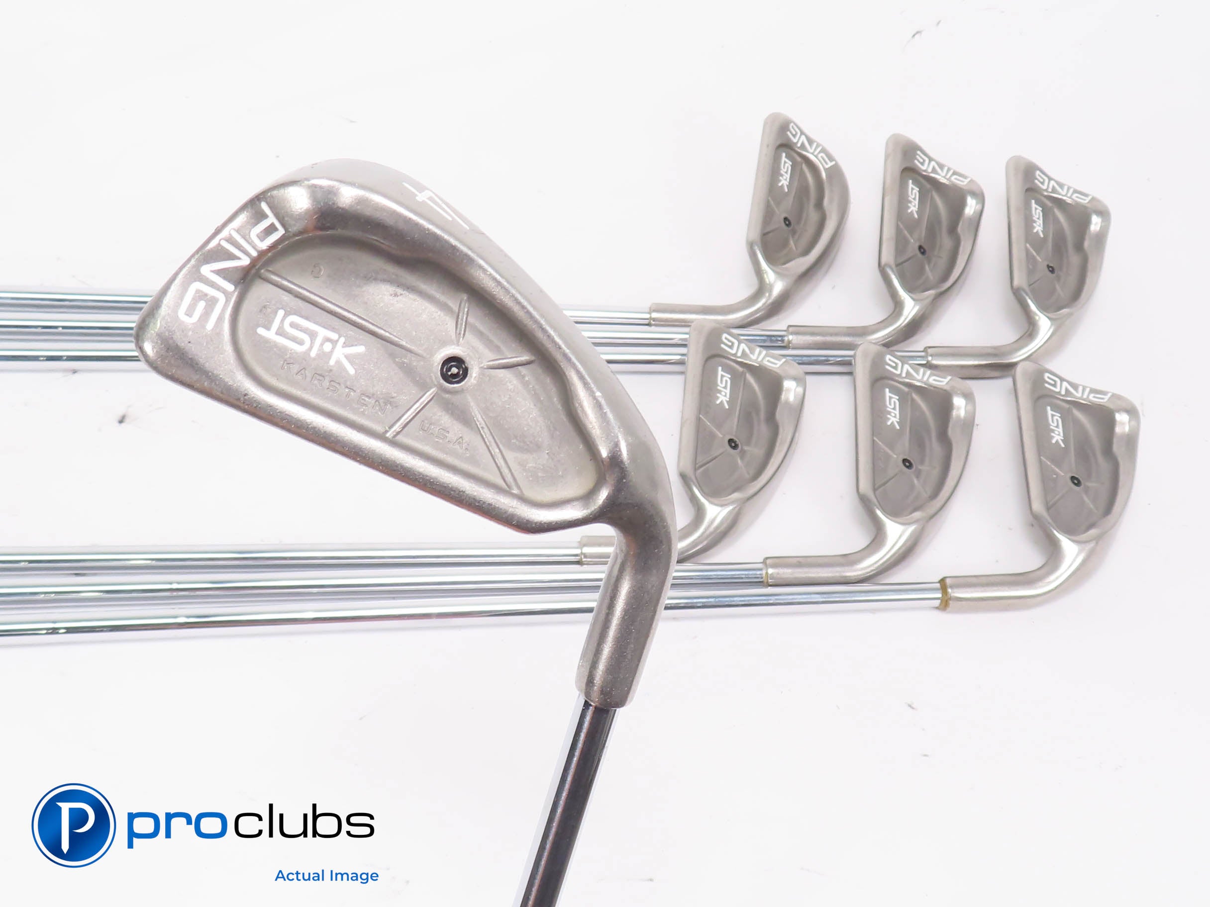Ping ISI-K 4-PW IRON SET Black Dot - Ping JZ Stiff Flex Steel 452383