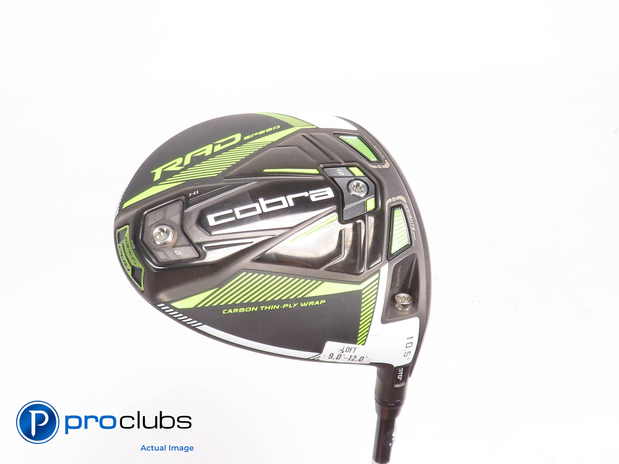 Cobra King RAD Speed 10.5* DRIVER Gray/Trb - HZRDUS RDX 60g Stiff Flex 453827