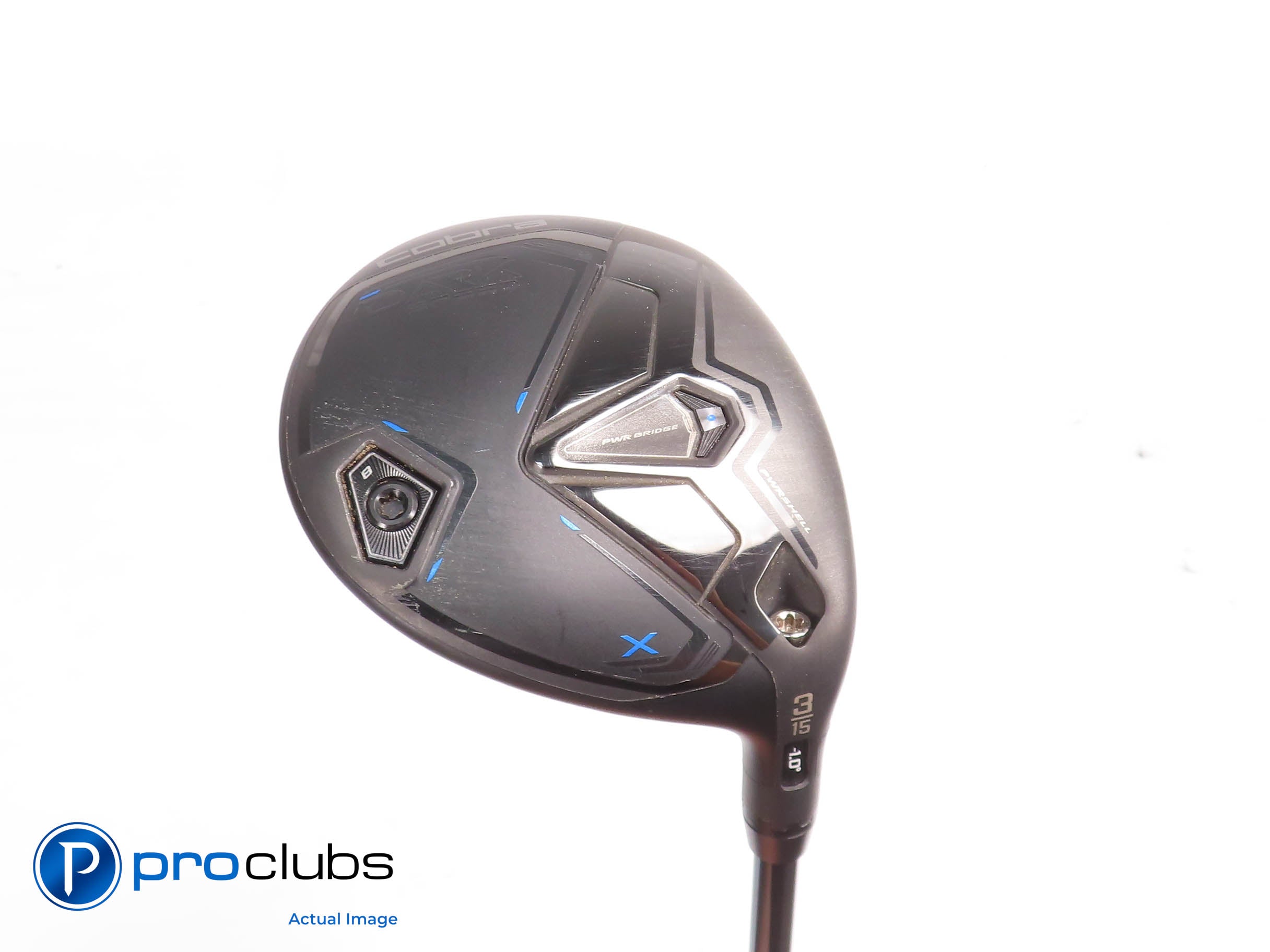 Nice Cobra DARKSPEED X 15* 3 WOOD - UST LINQ Blue M40X 6F4 Stiff Flex 453860