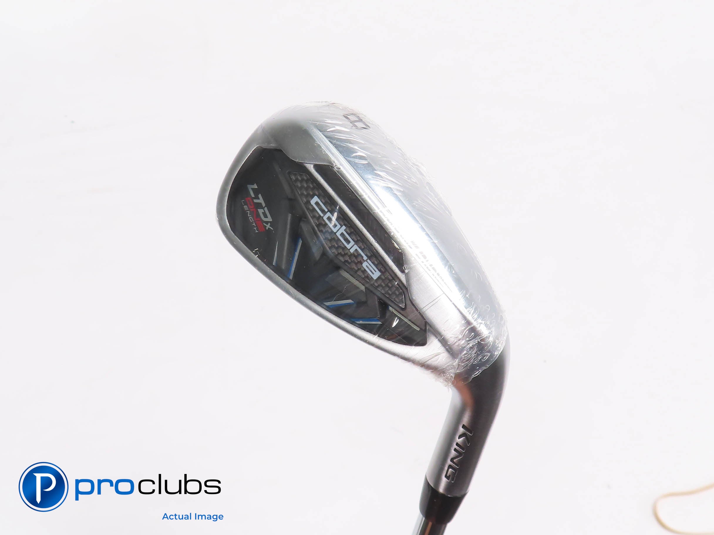 NEW Cobra KING LTDx ONE Length 31* 8 IRON - KBS Tour 90 Stiff Flex Steel 453952