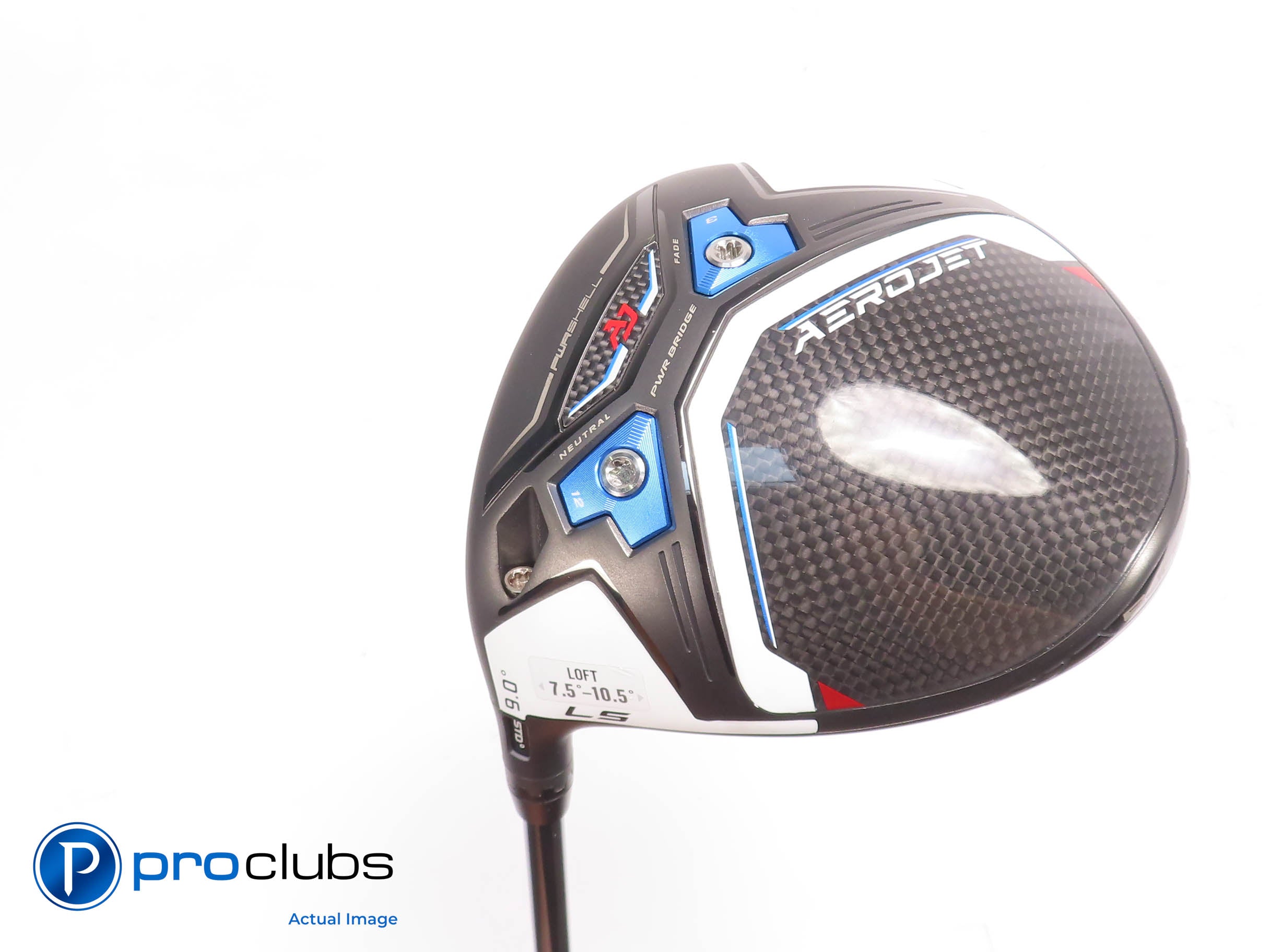 Left Handed Cobra AEROJET LS 9* DRIVER - UST LINQ White 6F4 Stiff Flex 452516