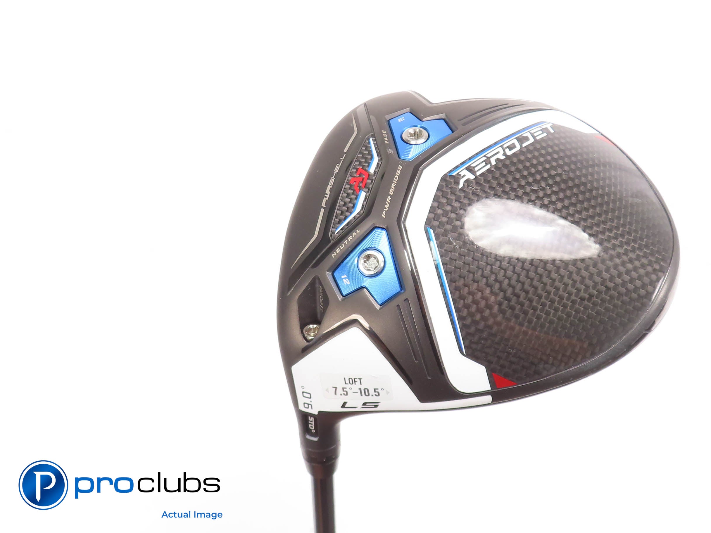 Nice Left Handed Cobra AEROJET LS 9* DRIVER - UST LINQ Blue 7F5 X-Flex 452470