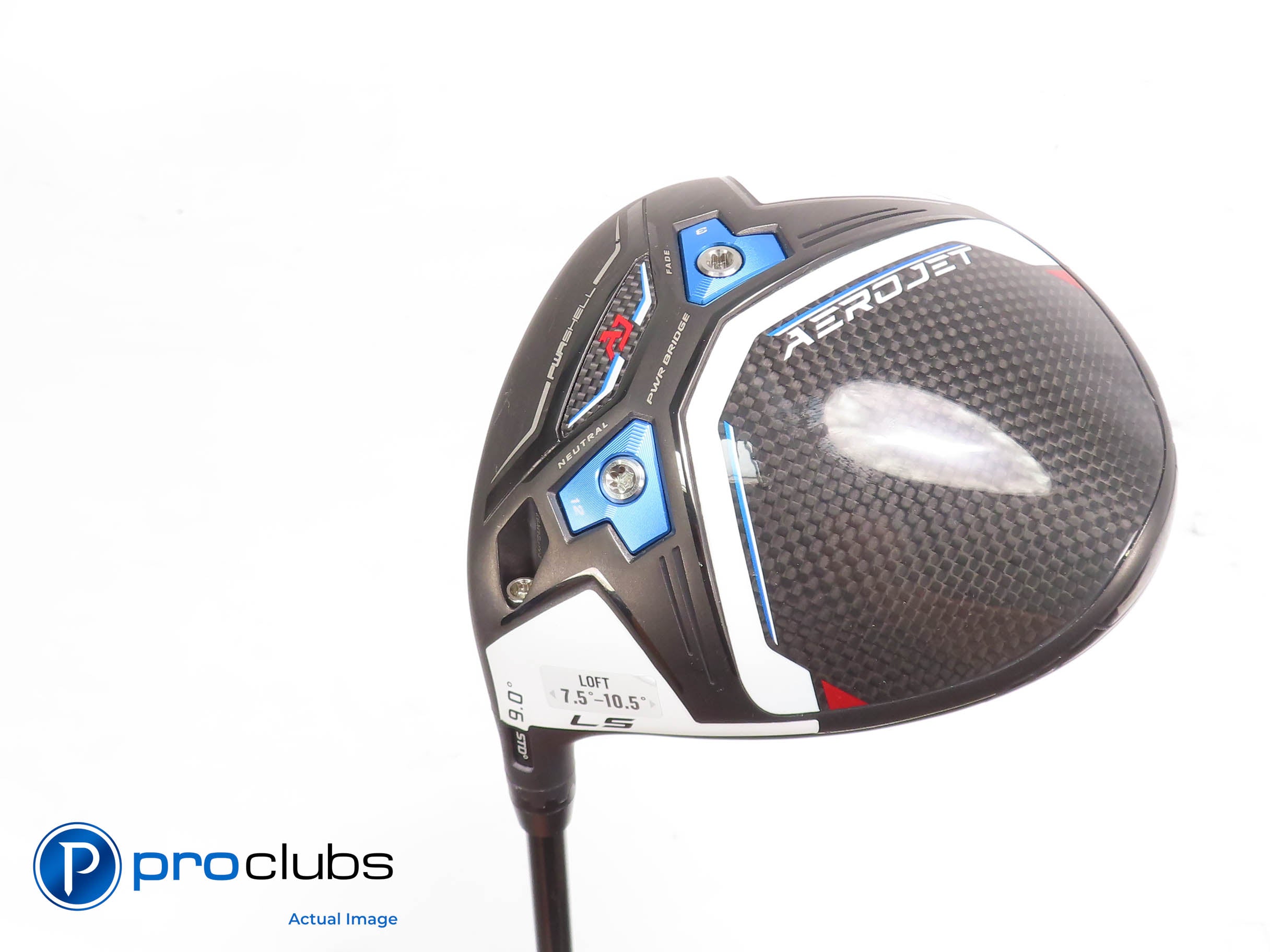 Nice Left Handed Cobra AEROJET LS 9* DRIVER - HZRDUS Gen4 70g Stiff Flex 452577