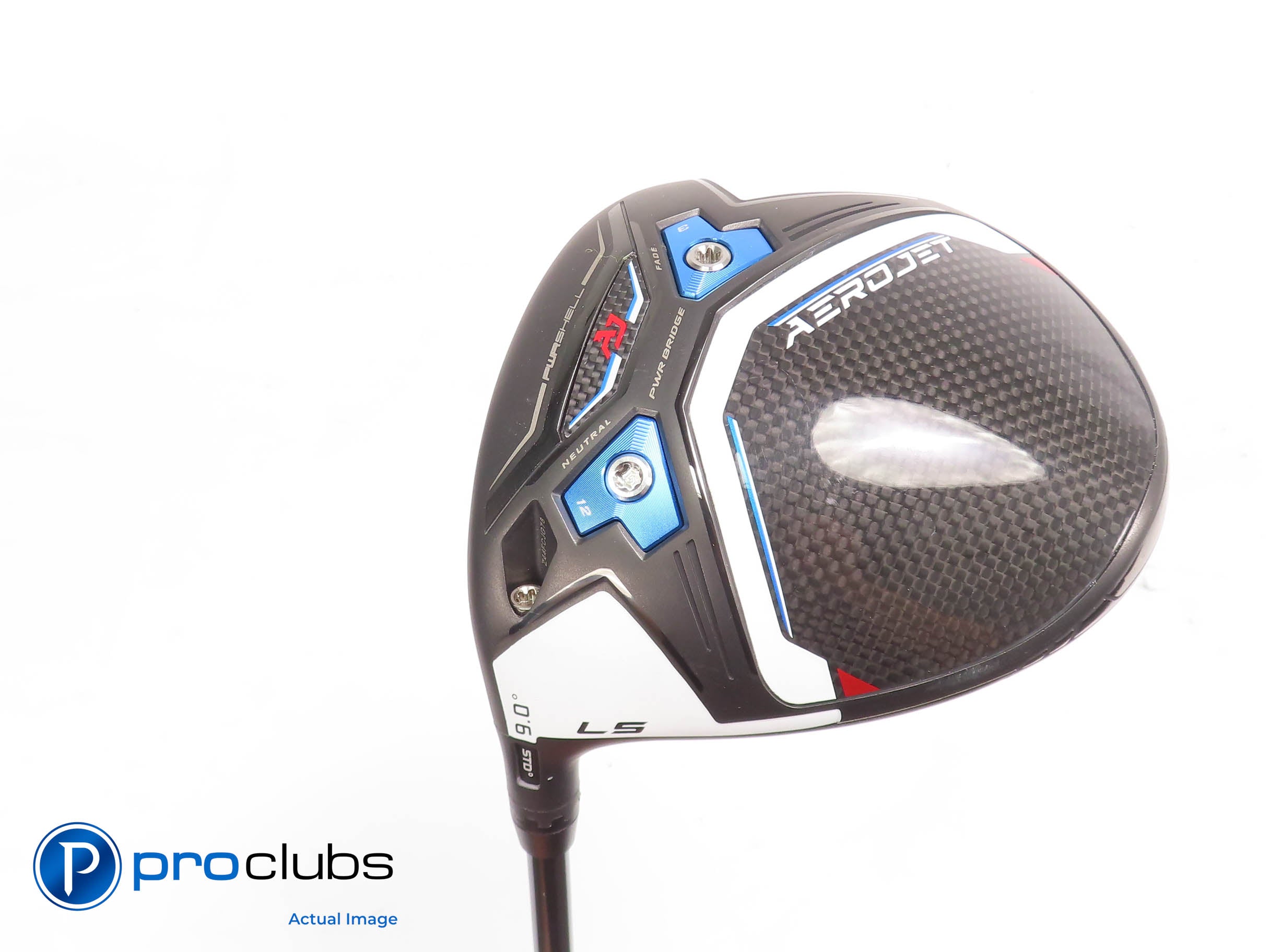 Nice Left Handed Cobra AEROJET LS 9* DRIVER - UST LINQ Blue 7F5 X-Flex 452477