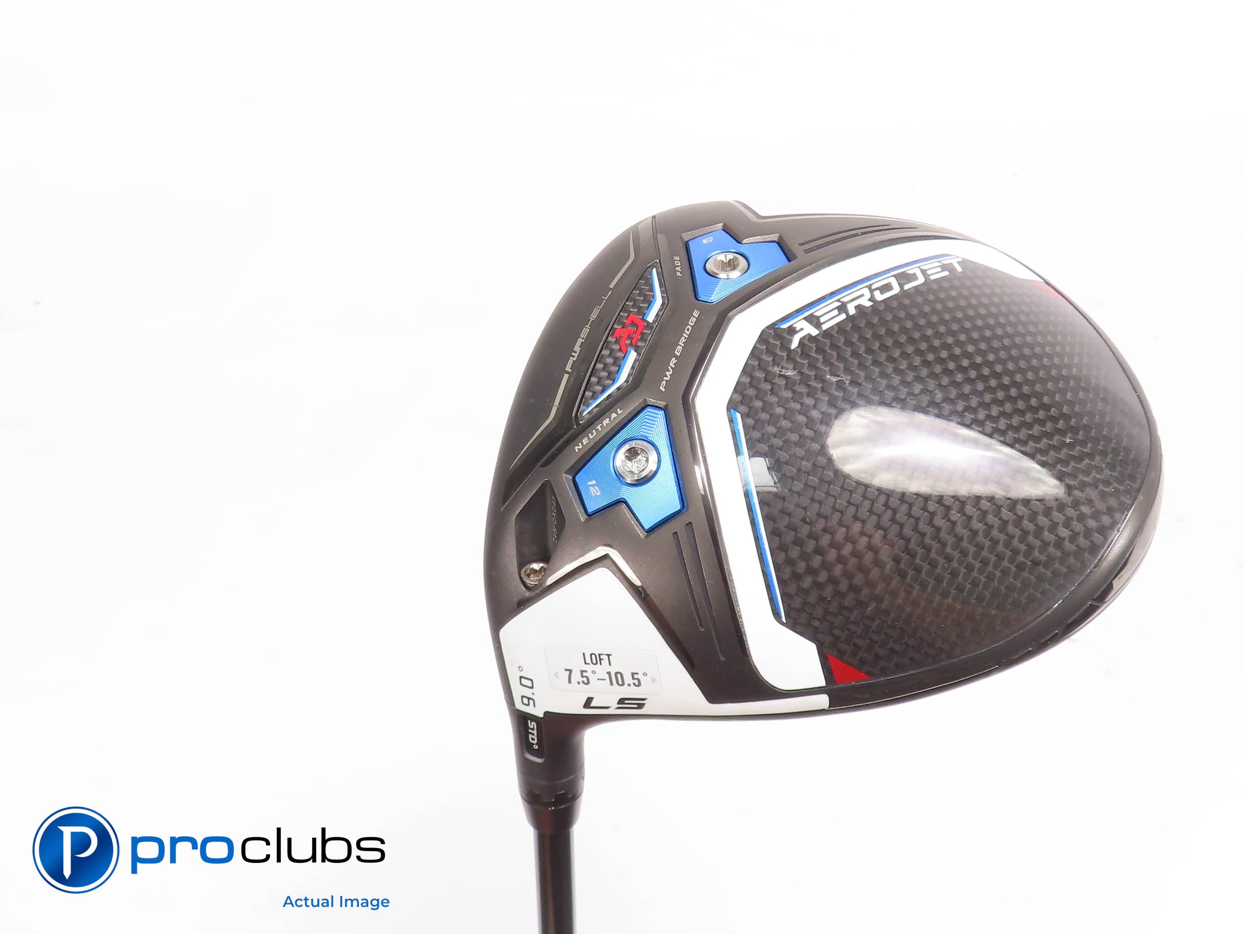 Nice Left Handed Cobra AEROJET LS 9* DRIVER - UST LINQ Blue 7F5 X-Flex 452461