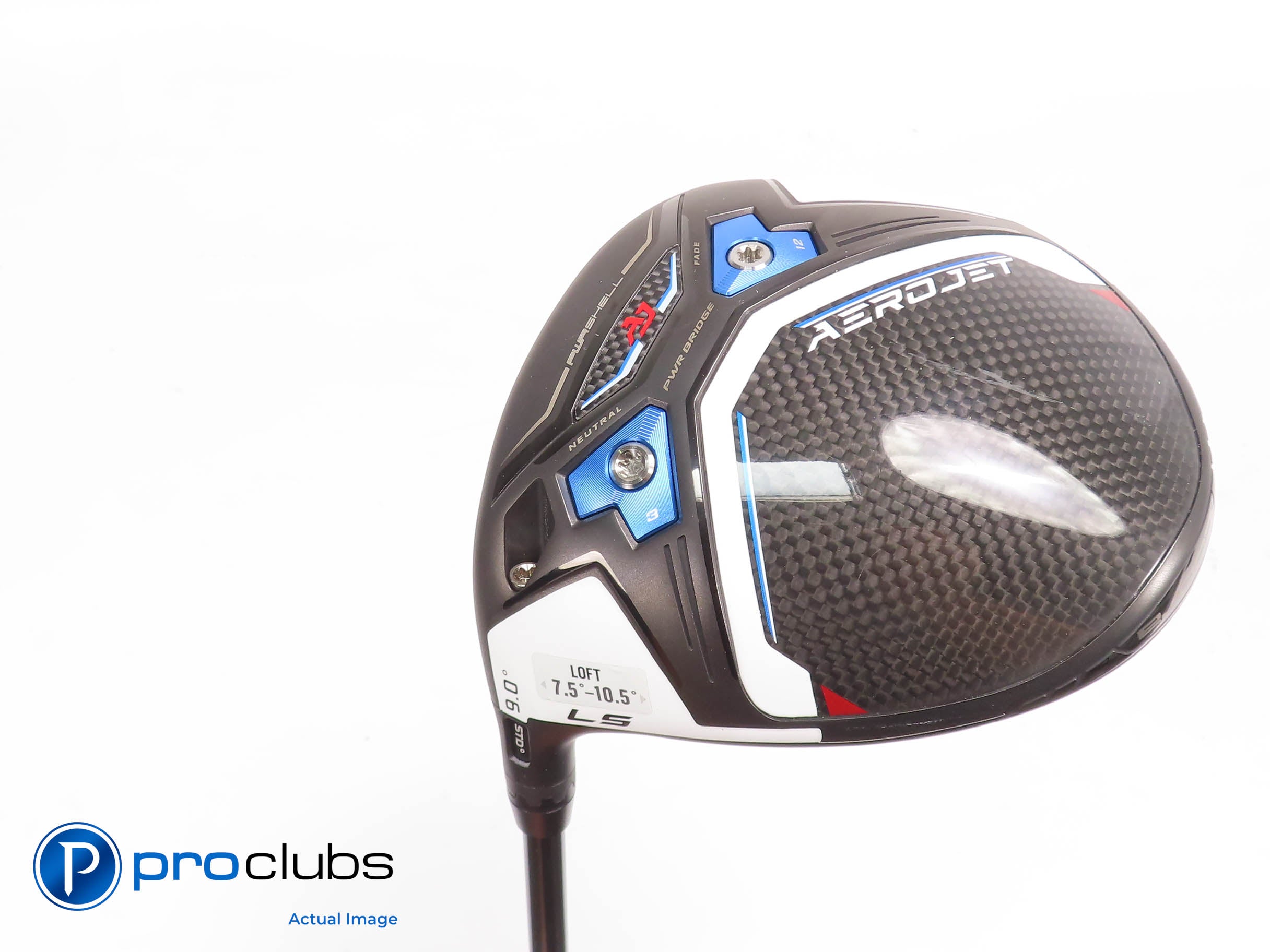 Left Handed Cobra AEROJET LS 9* DRIVER - UST Mamiya LINQ Blue 7F5 X-Flex 452580
