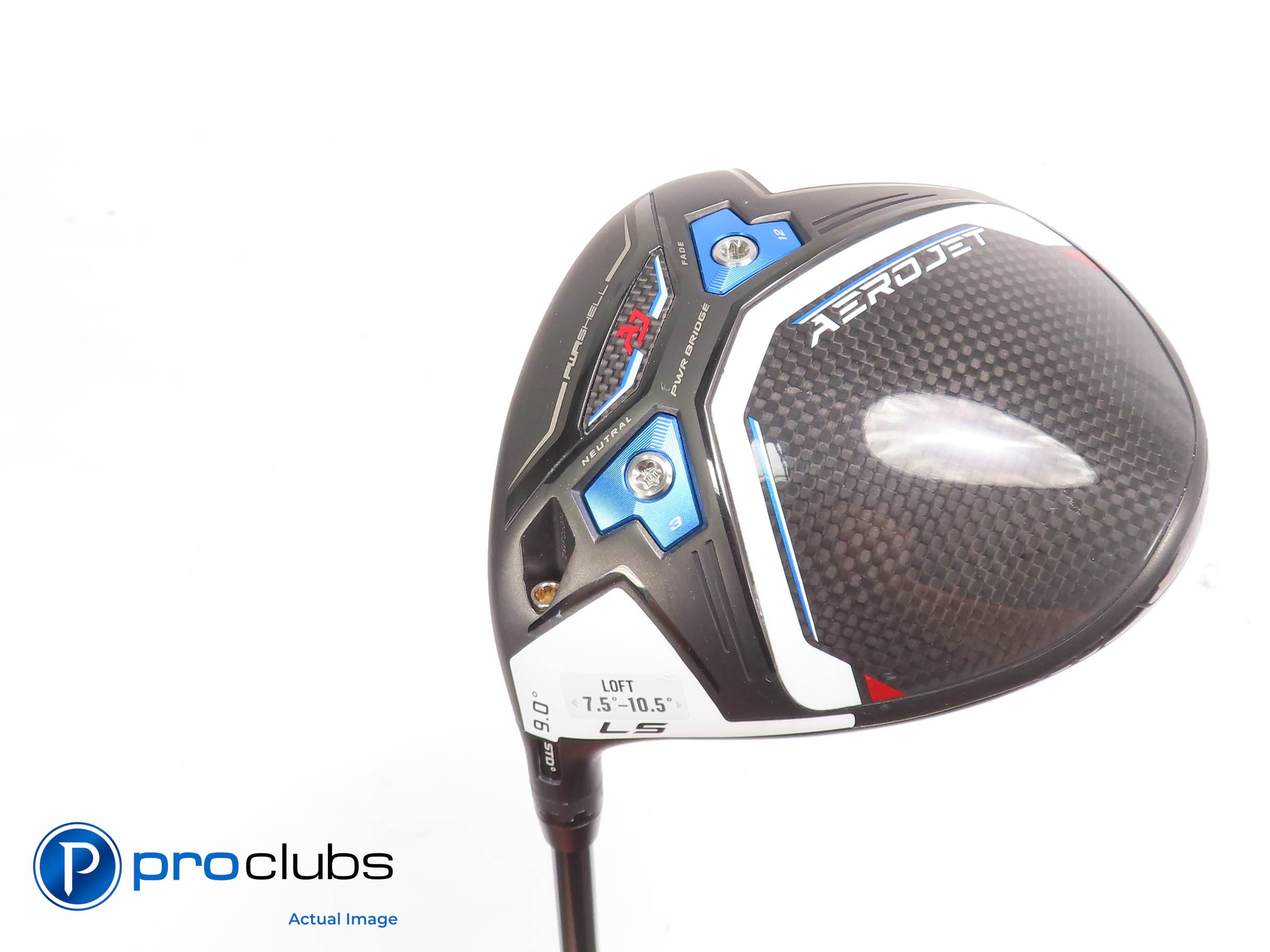 Left Handed Cobra AEROJET LS 9* DRIVER - UST LINQ White 6F4 Stiff Flex 452528