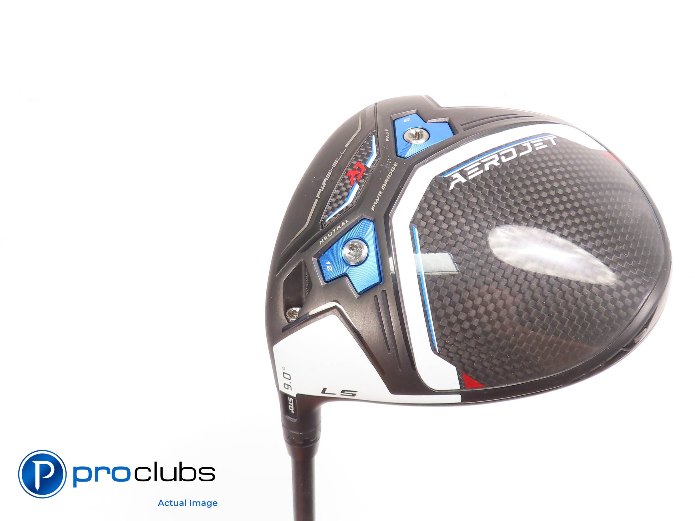 Nice Left Handed Cobra AEROJET LS 9* DRIVER - HZRDUS Gen4 60g Stiff Flex 452473