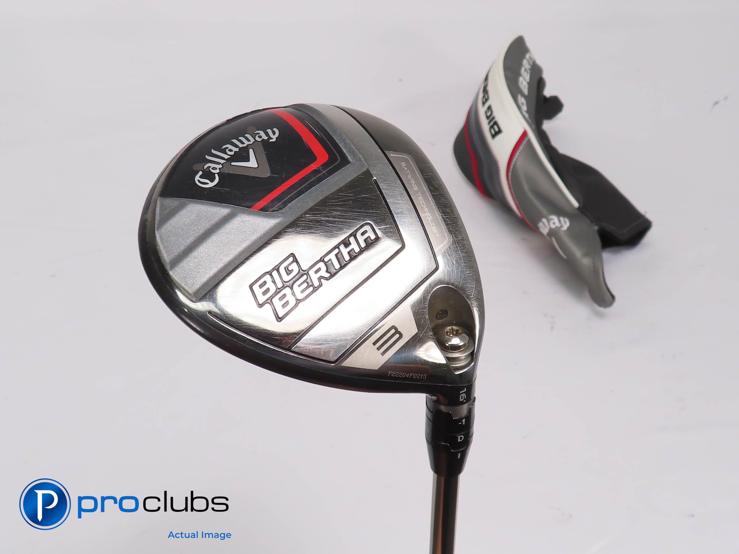 Nice Callaway 2023 BIG BERTHA 16* 3 WOOD w/Cover - RCH 45 Senior Flex 453748