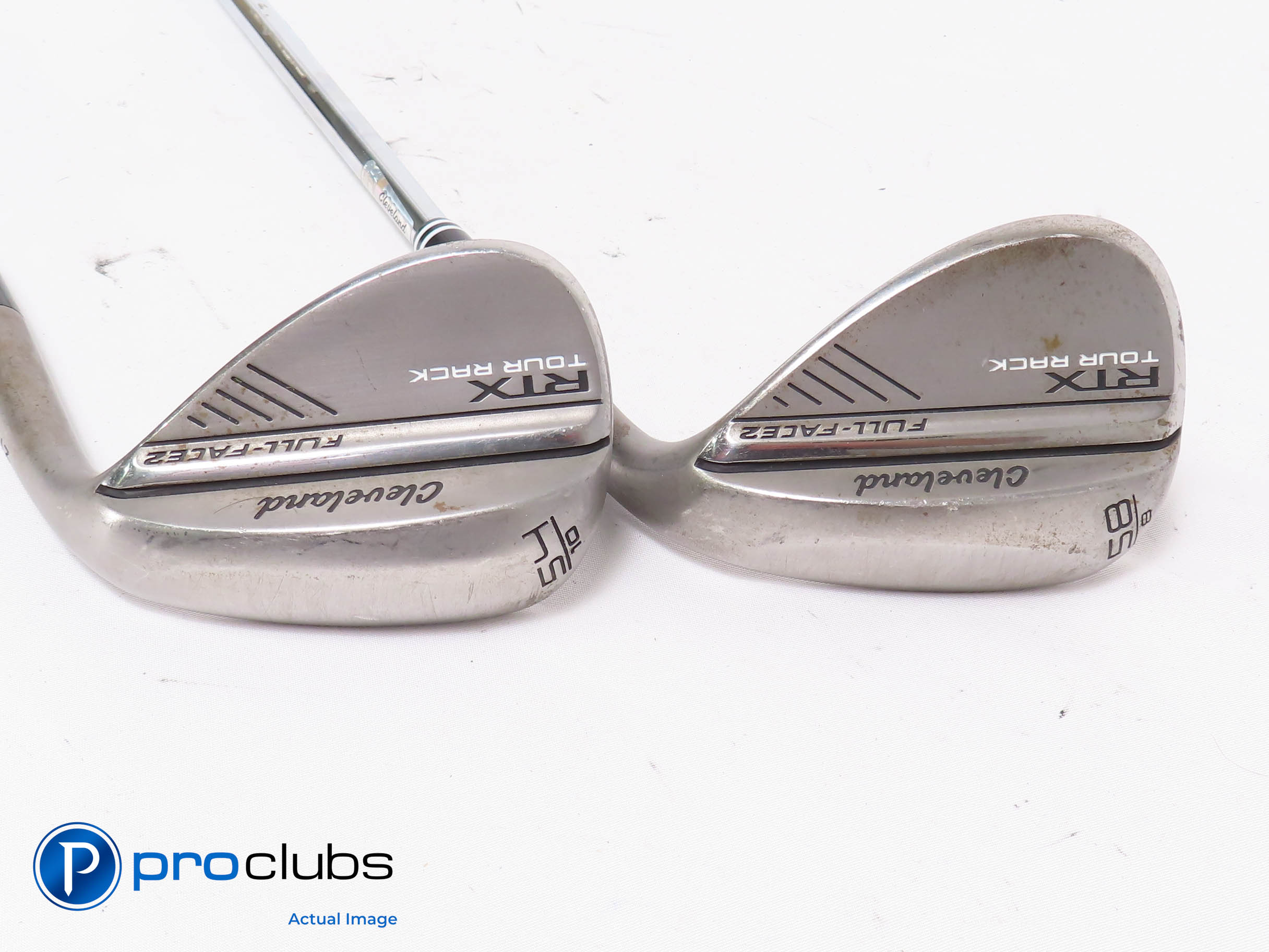 Nice Cleveland RTX Tour Rack FULL FACE2 RAW 54*,58* WEDGE SET Wedge Flex 453749