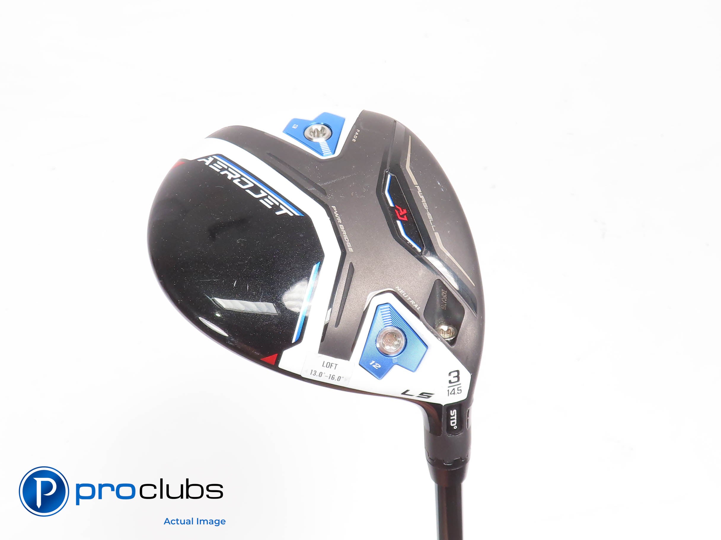 Cobra AEROJET LS 14.5* 3 Wood - UST Mamiya LINQ Blue 7F4 Stiff Flex - 452616