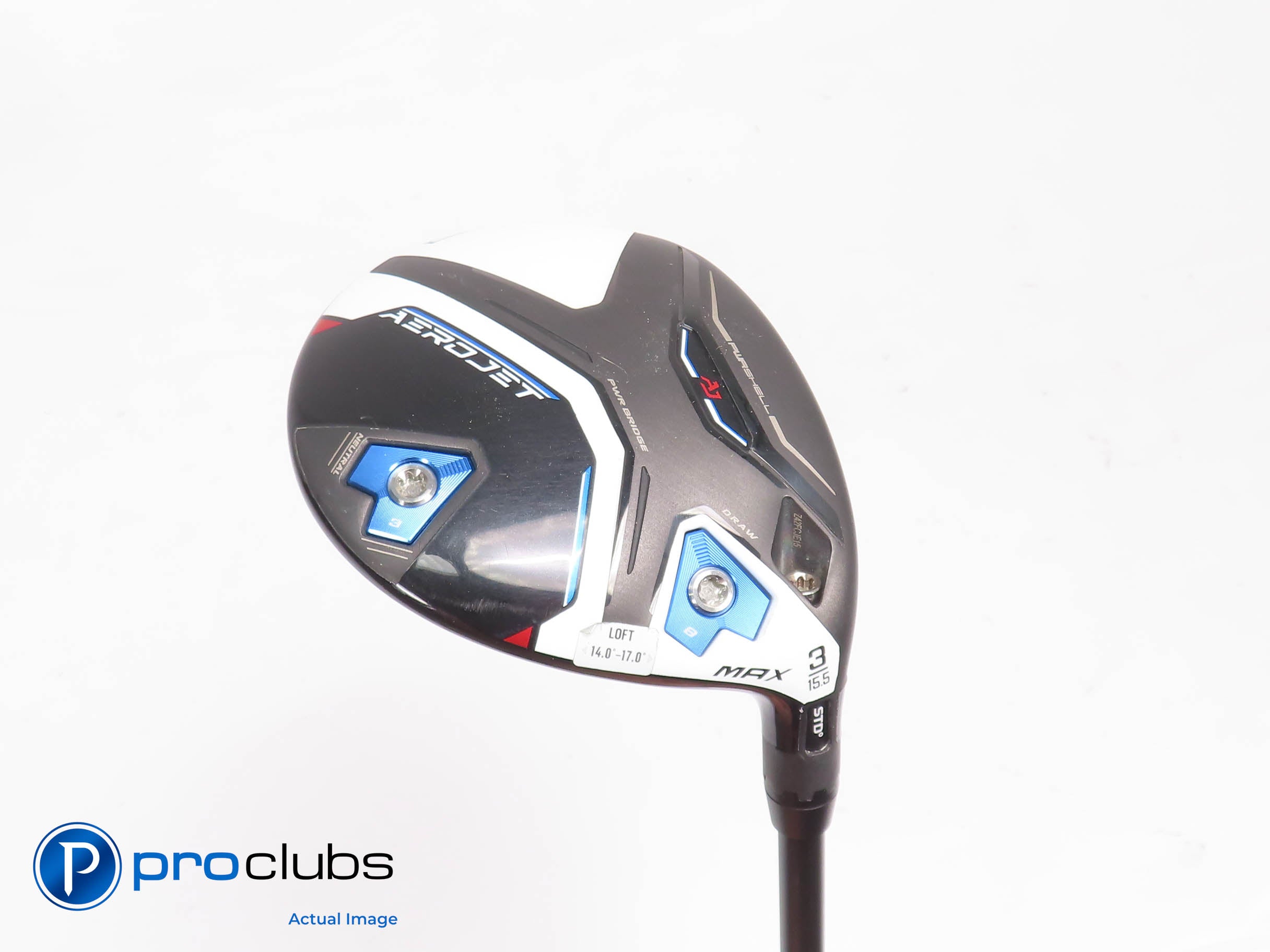 Cobra AEROJET MAX 15.5* 3 Wood - UST Helium Black 5F3 Regular Flex #453108