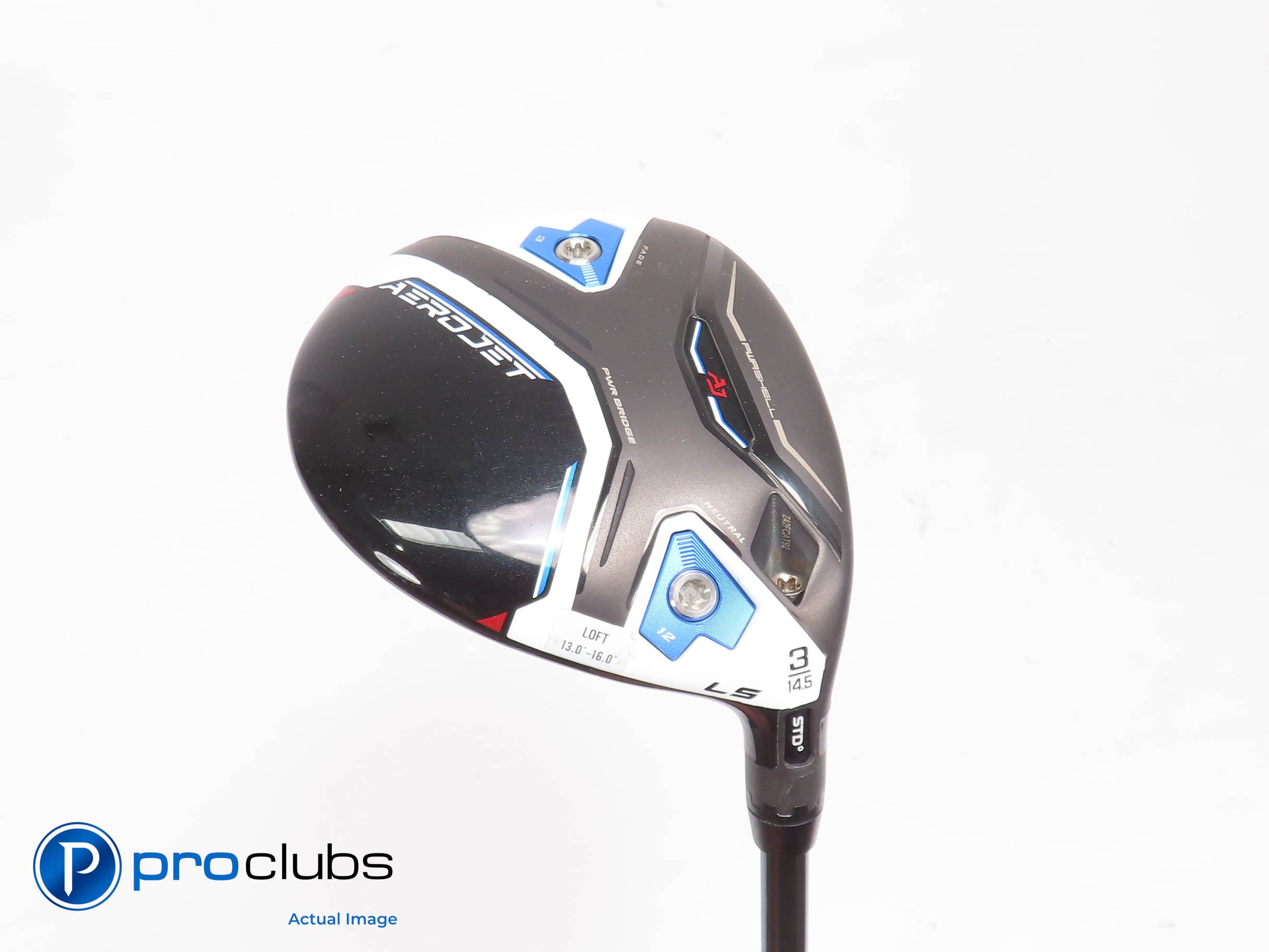 Cobra AEROJET LS 14.5* 3 Wood - UST Mamiya LINQ Blue 7F4 Stiff Flex - 452611