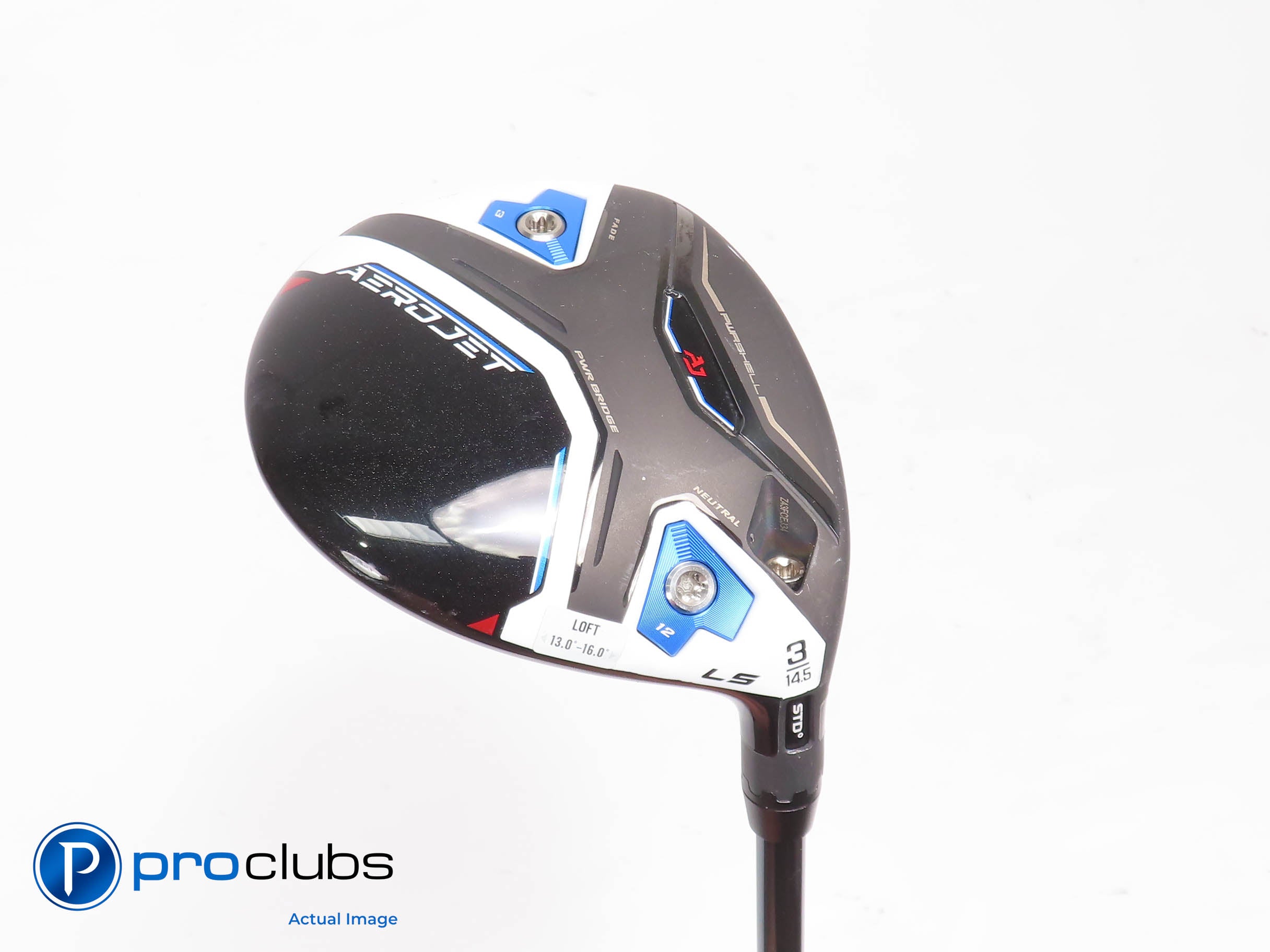 Cobra AEROJET LS 14.5* 3 Wood - UST Mamiya LINQ White 7F4 Stiff Flex - 452916