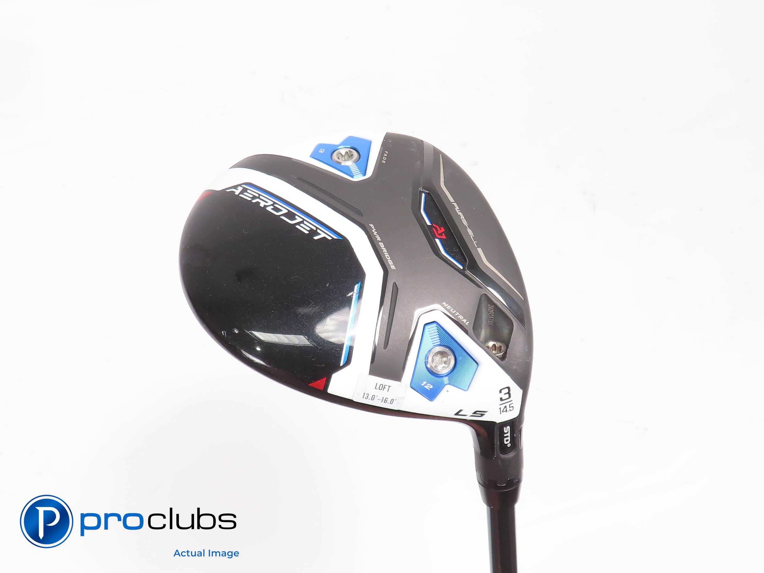Cobra AEROJET LS 14.5* 3 Wood - UST Mamiya LINQ Blue 7F4 Stiff Flex - 452615