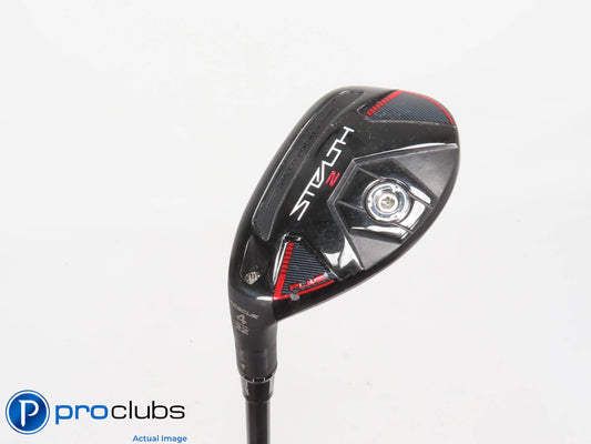 Left Handed TaylorMade Stealth 2 Plus+ 22* 4 Hybrid - Tensei Blue Regular 411296