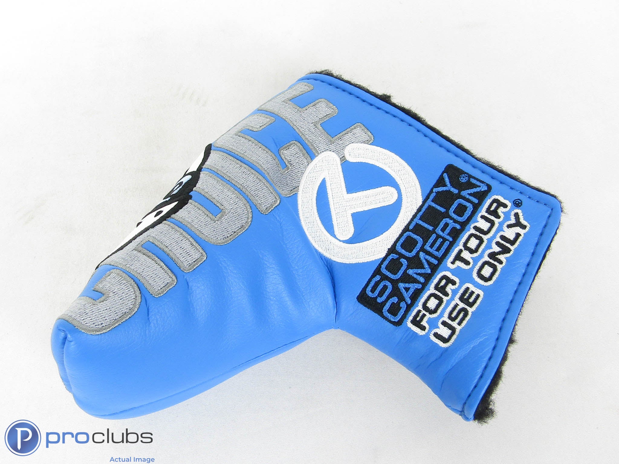 Circle T! Scotty Cameron Blue "Champs Choice" Mid-Mallet Headcover-453934
