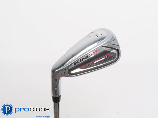 Left Handed Cobra King F9 Speedback 7 Iron - KBS Tour 90g Regular Flex - 407026