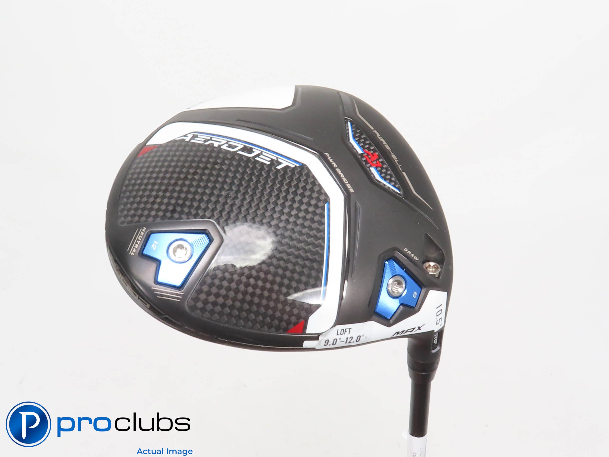 Cobra AEROJET MAX 10.5* DRIVER - UST Helium Black 4F2 Senior Flex - 409906