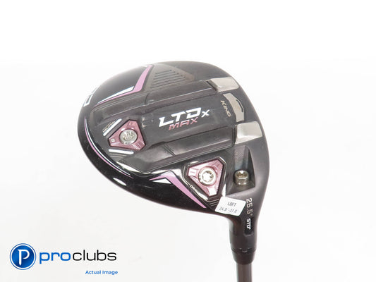 Nice Ladies Cobra KING LTDx MAX 25.5* 7 Wood - Riptide CB 40g Ladies Flex 359021