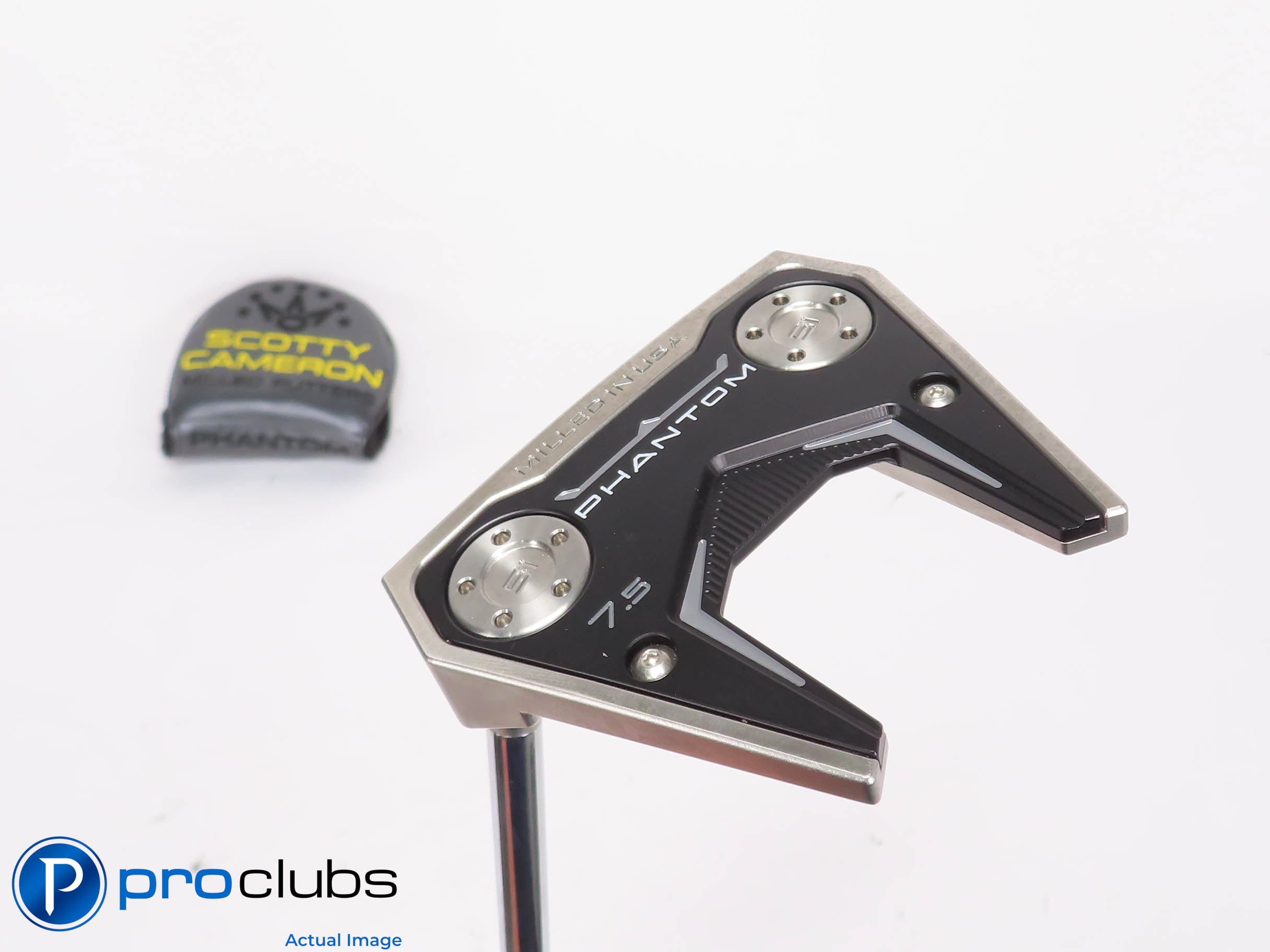 Nice Left Handed Scotty Cameron 2024 PHANTOM 7.5 34" PUTTER w/Cover 454342