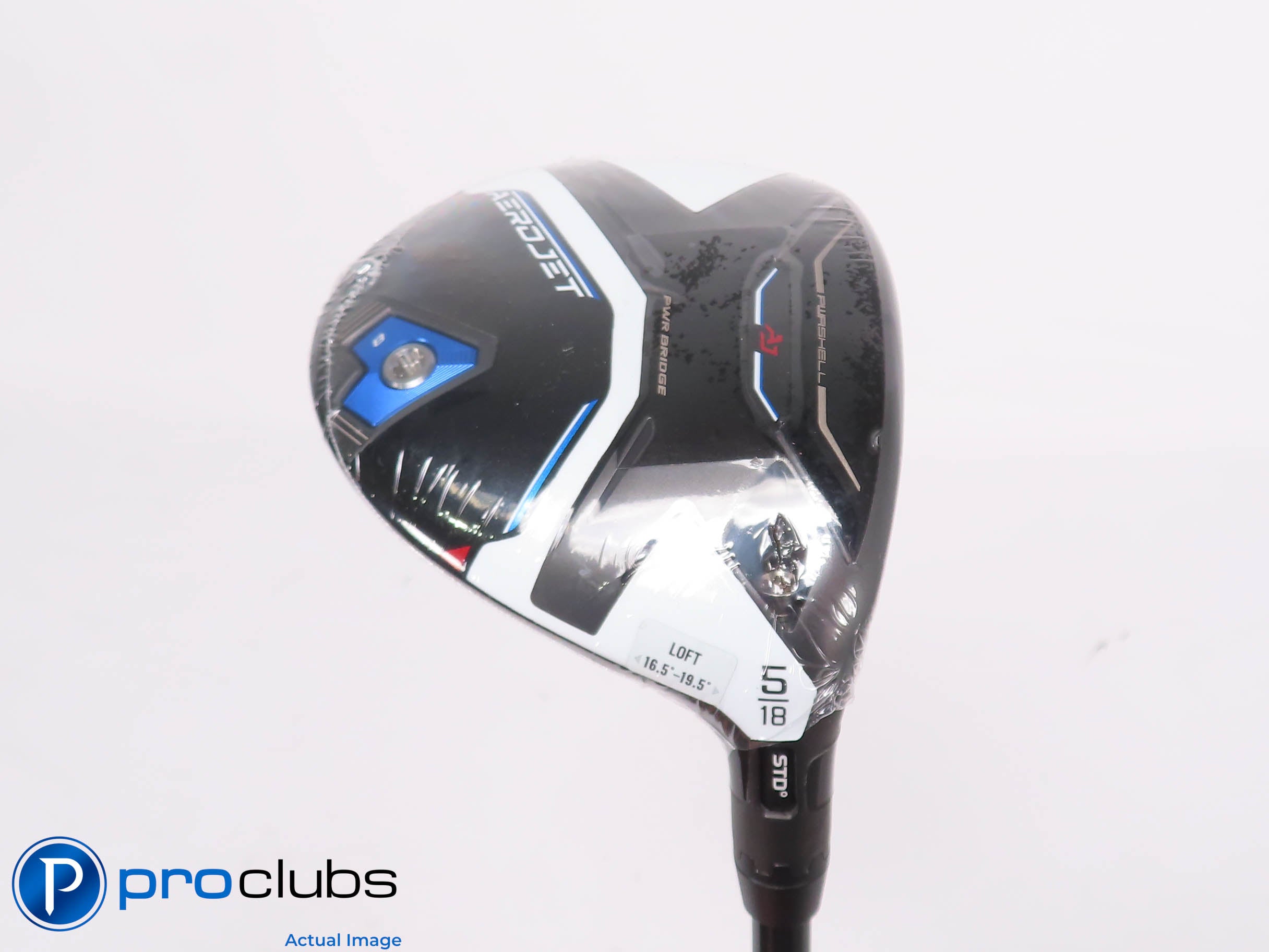 NEW Cobra AEROJET 18* 5 WOOD - Mitsubishi Kai'li Blue 60 Stiff Flex 453966
