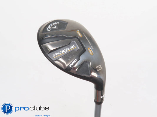 Callaway Rogue ST Pro 20* 3 Hybrid - Fujikura Pro 2.0 Hybrid 8-S Stiff - 411768