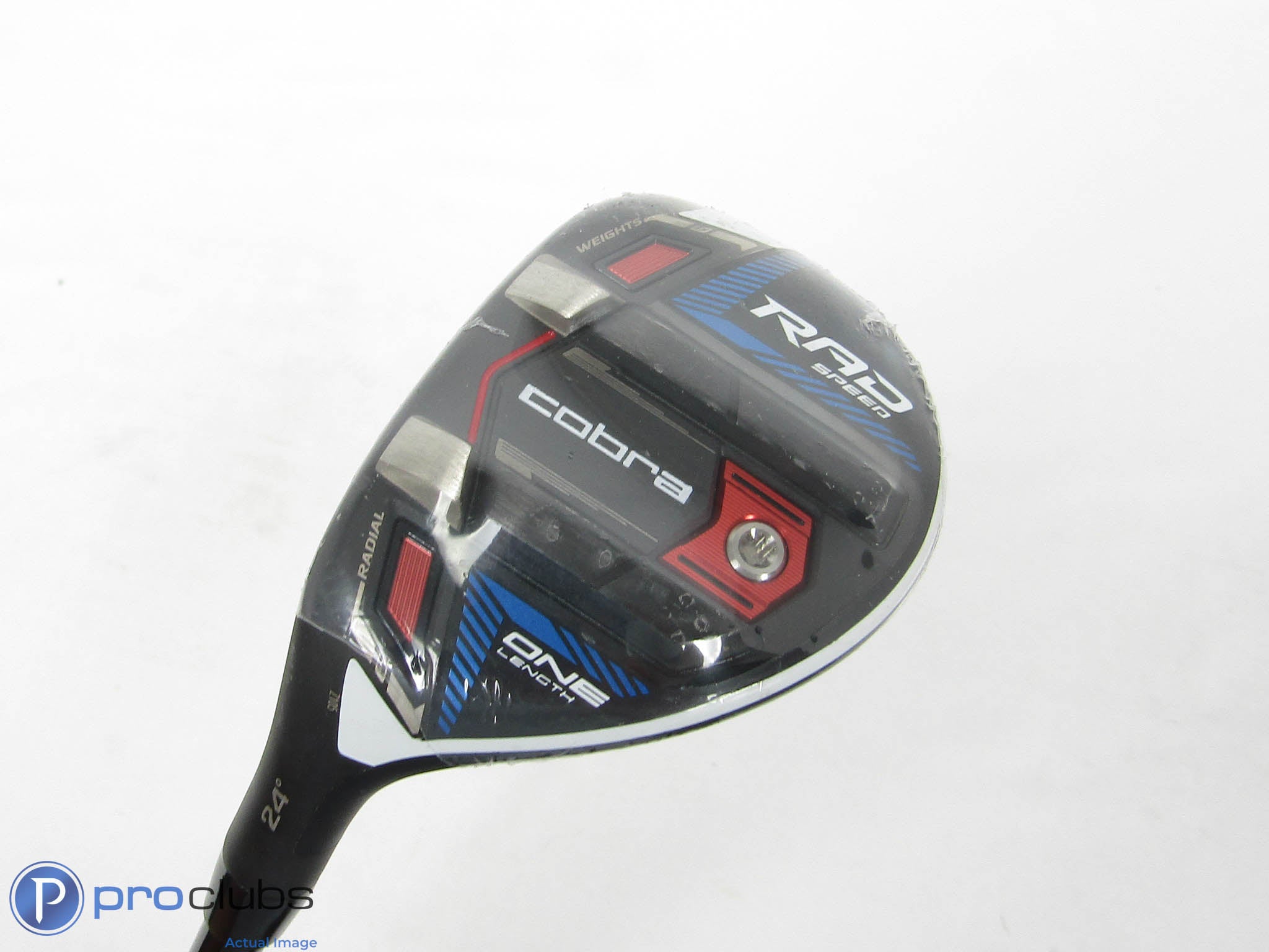 New Left Handed Cobra RadSpeed One Length 24* 5 Hybrid Regular Flex #454547