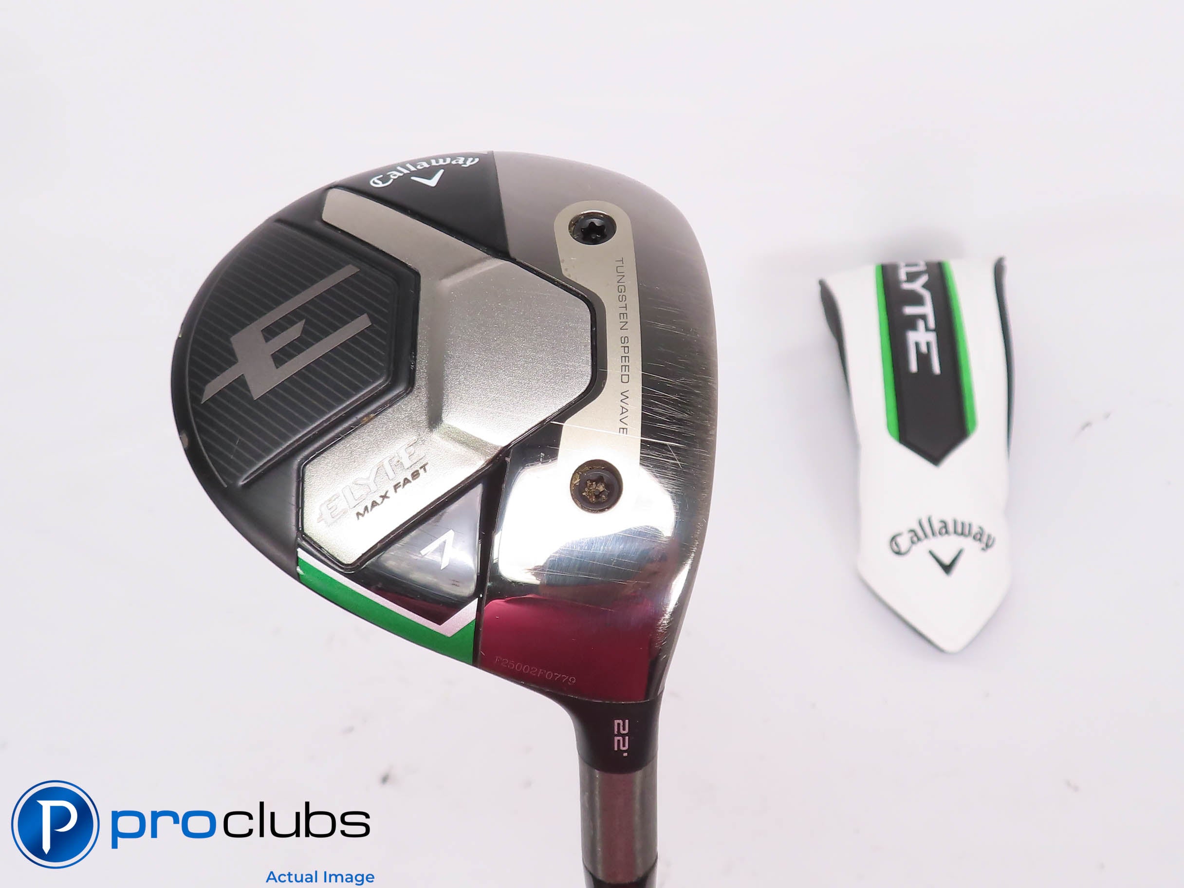 Ladies Callaway ELYTE MAX FAST 22* 7 WOOD w/Cover - Eldio 40 Ladies Flex 454384